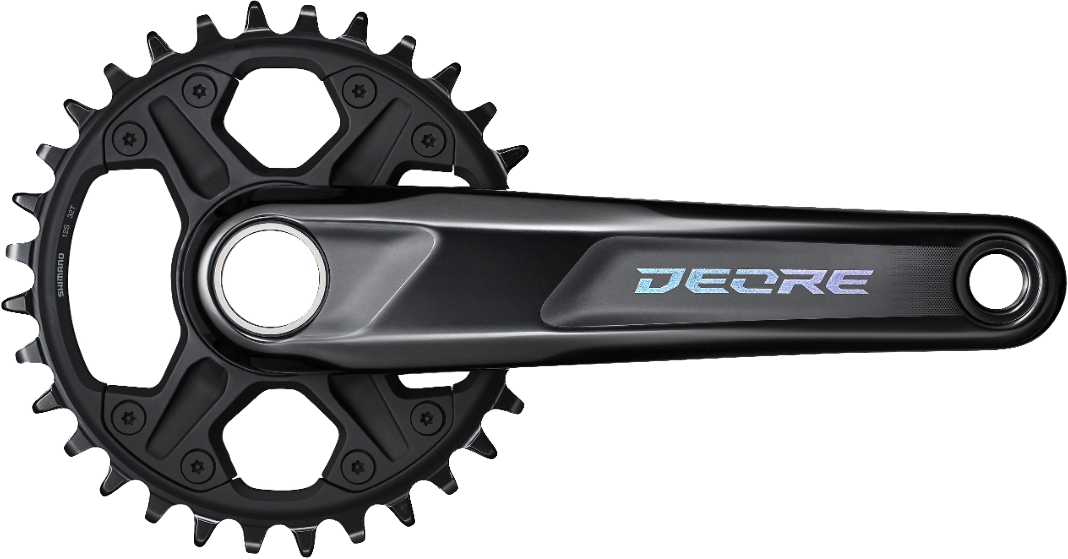 Shimano Deore FC-M6100-1 Kranksæt 32T 175mm 1x12 speed Sort Shimano Deore FC-M6100-1 Kranksæt 32T 175mm 1x12 speed Sort