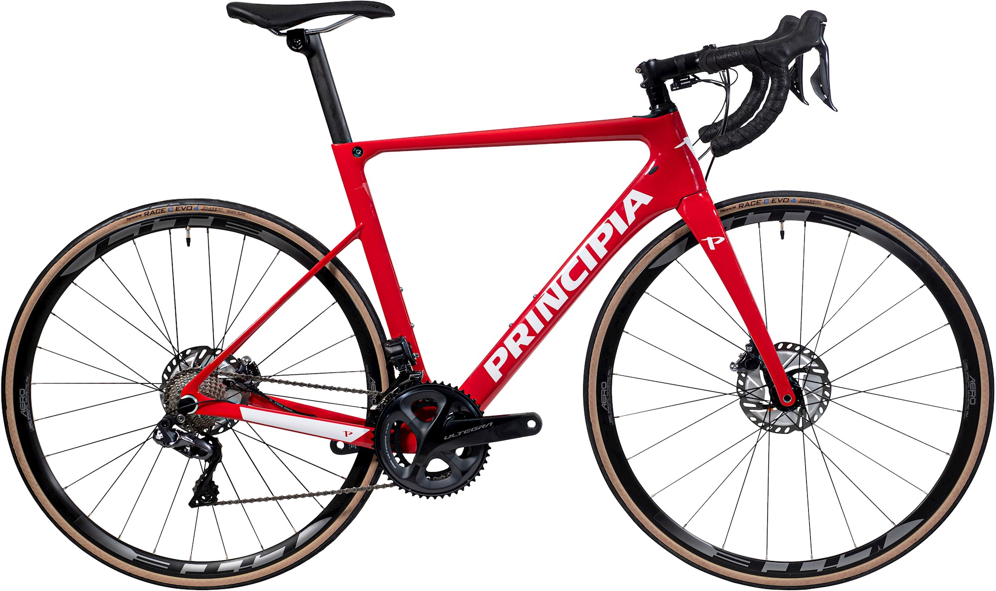 Principia Principia Aero Carbon 105 2021 - Rød Cykler > Racercykler