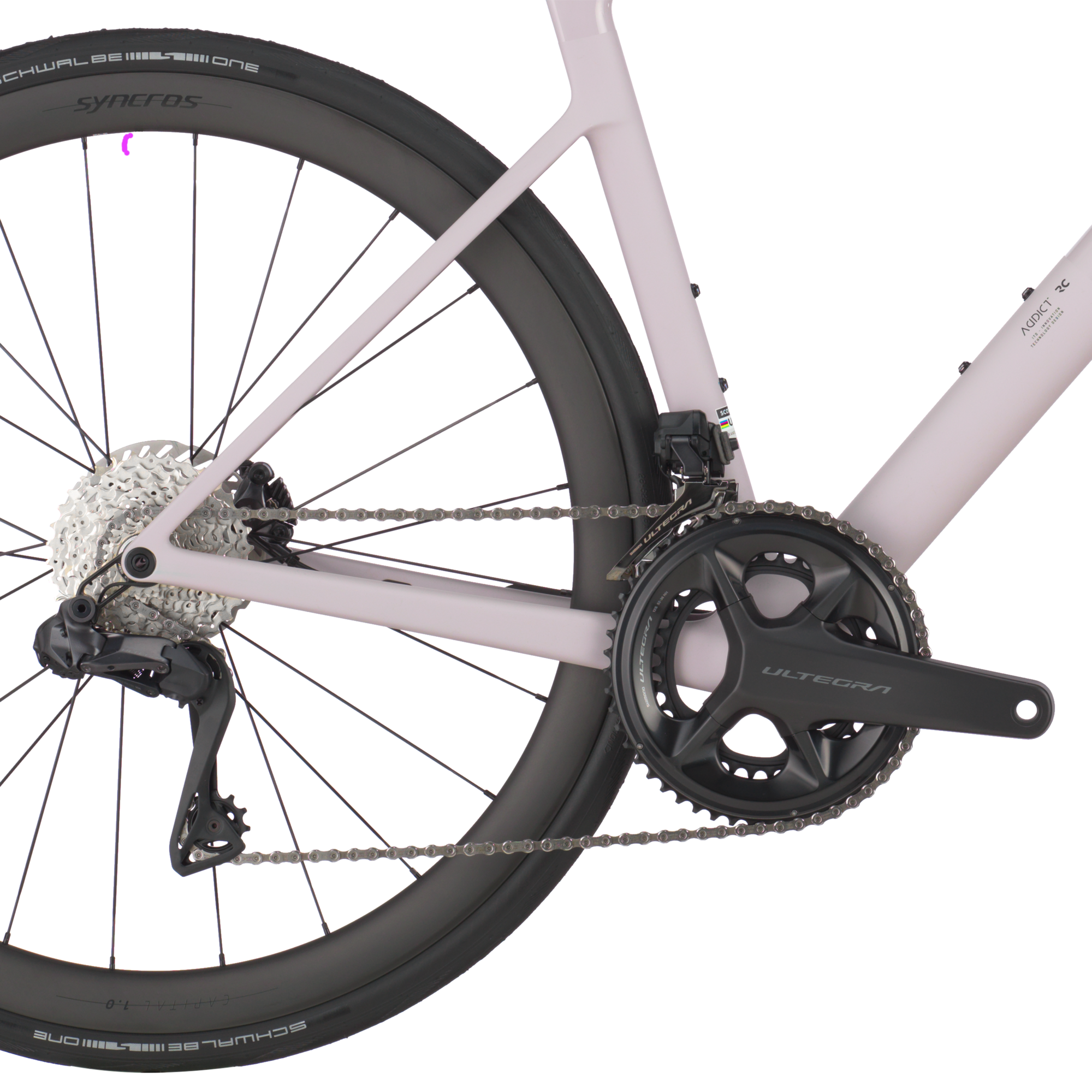 Cykler - Racercykler - Scott Addict RC 20 2025 - Hushed Pink