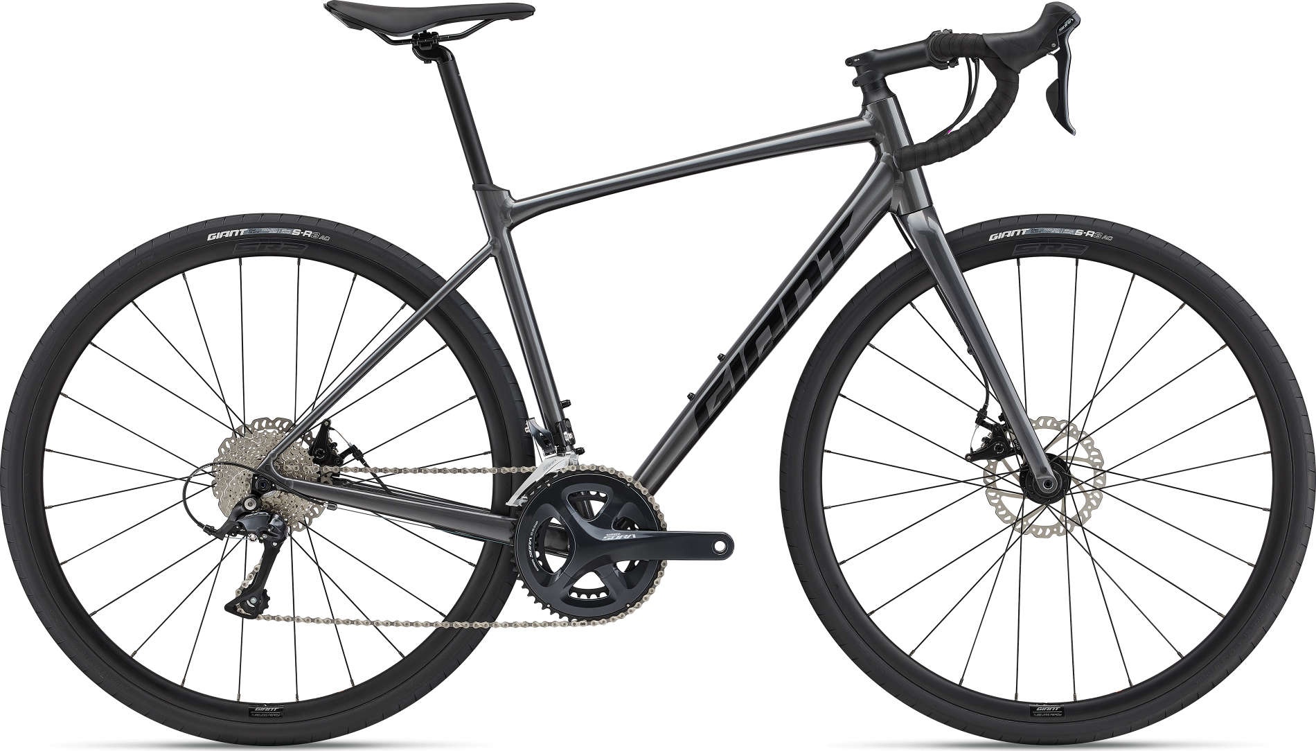 Cykler - Racercykler - Giant Contend AR 3 2023 - Sort/Sølv