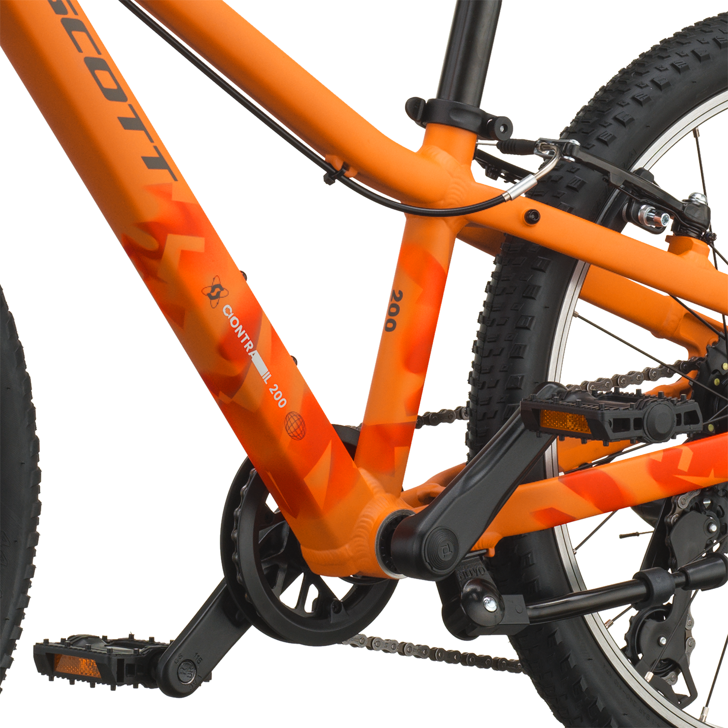 Cykler - Børnecykler - Scott Contrail 200 2027 - Ultra Orange