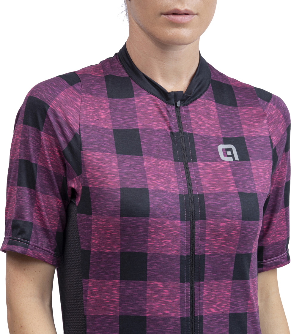 Beklædning - Cykeltrøjer - Alé Jersey Women Gravel Scottish - Lyserød