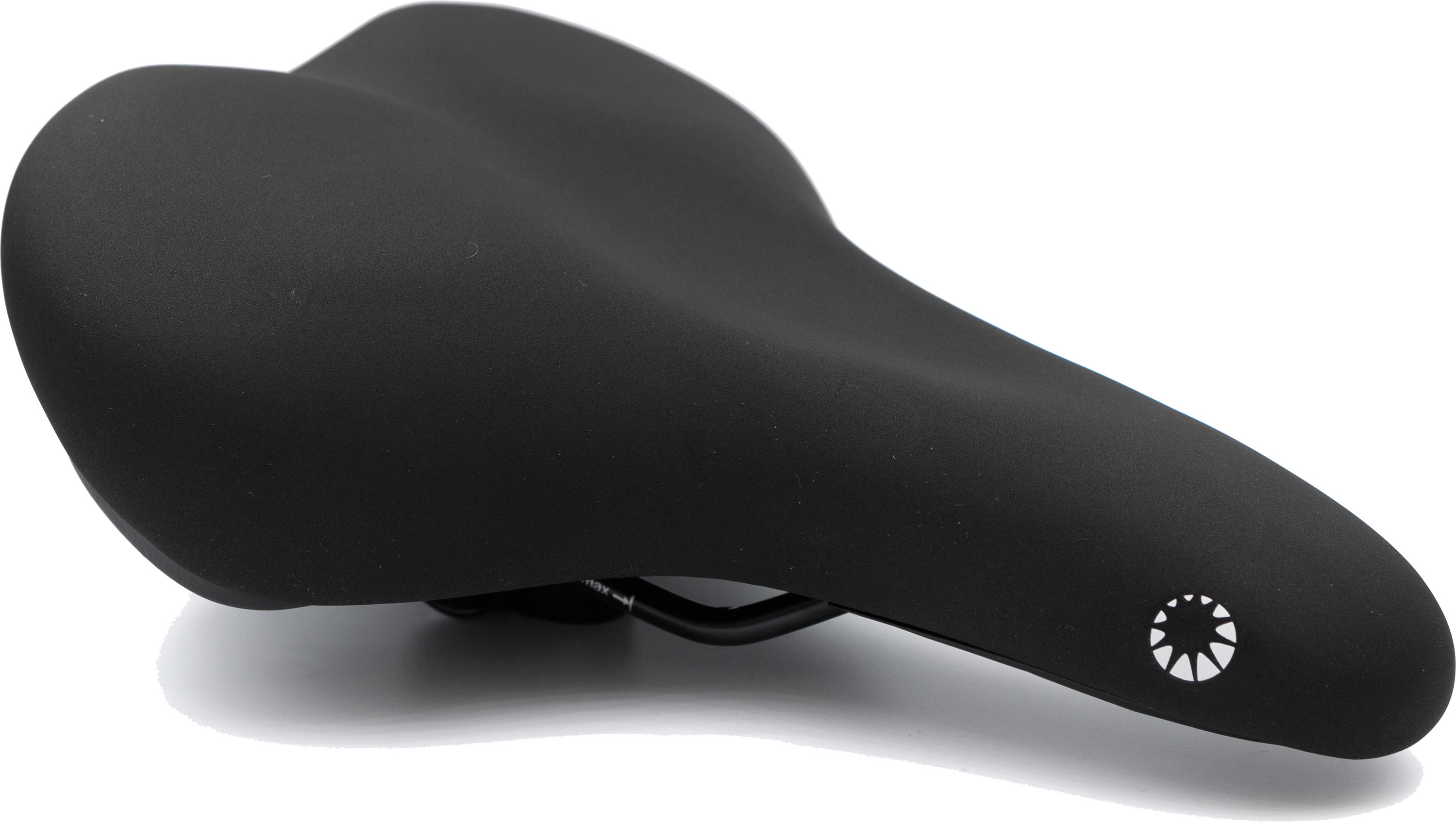 Bike Attitude Lady Comfort Lux Sadel Memory Foam 272x201mm - Sort Bike Attitude Lady Comfort Lux Sadel Memory Foam 272x201mm - Sort