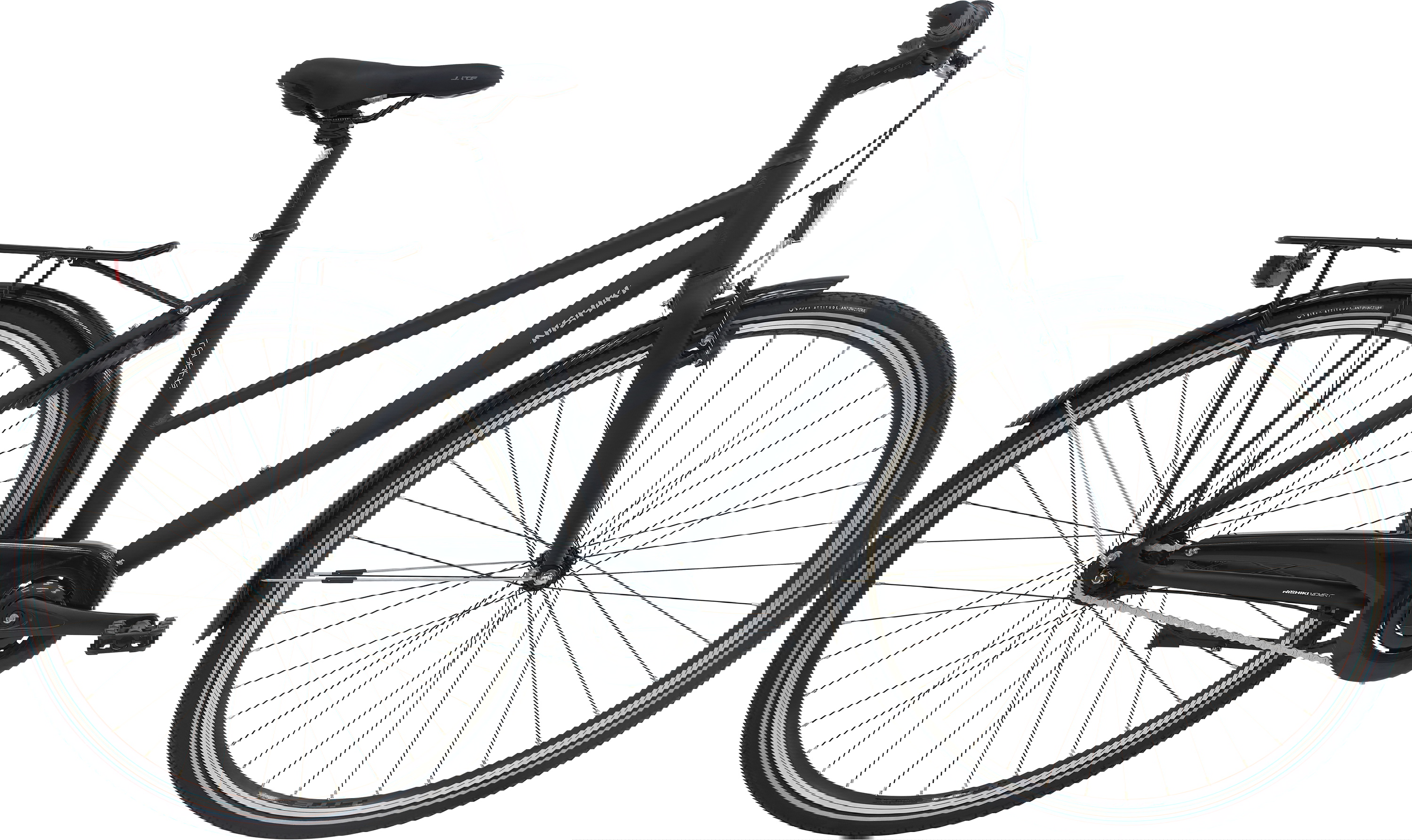 Nishiki Touring Dame 7g 2026 - Mat Sort