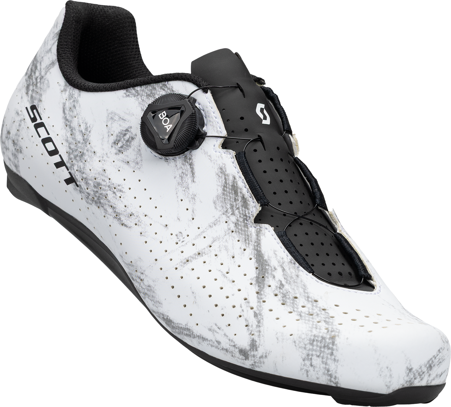 Beklædning - Cykelsko - Scott Road Comp SPD-SL Sko - White/Black