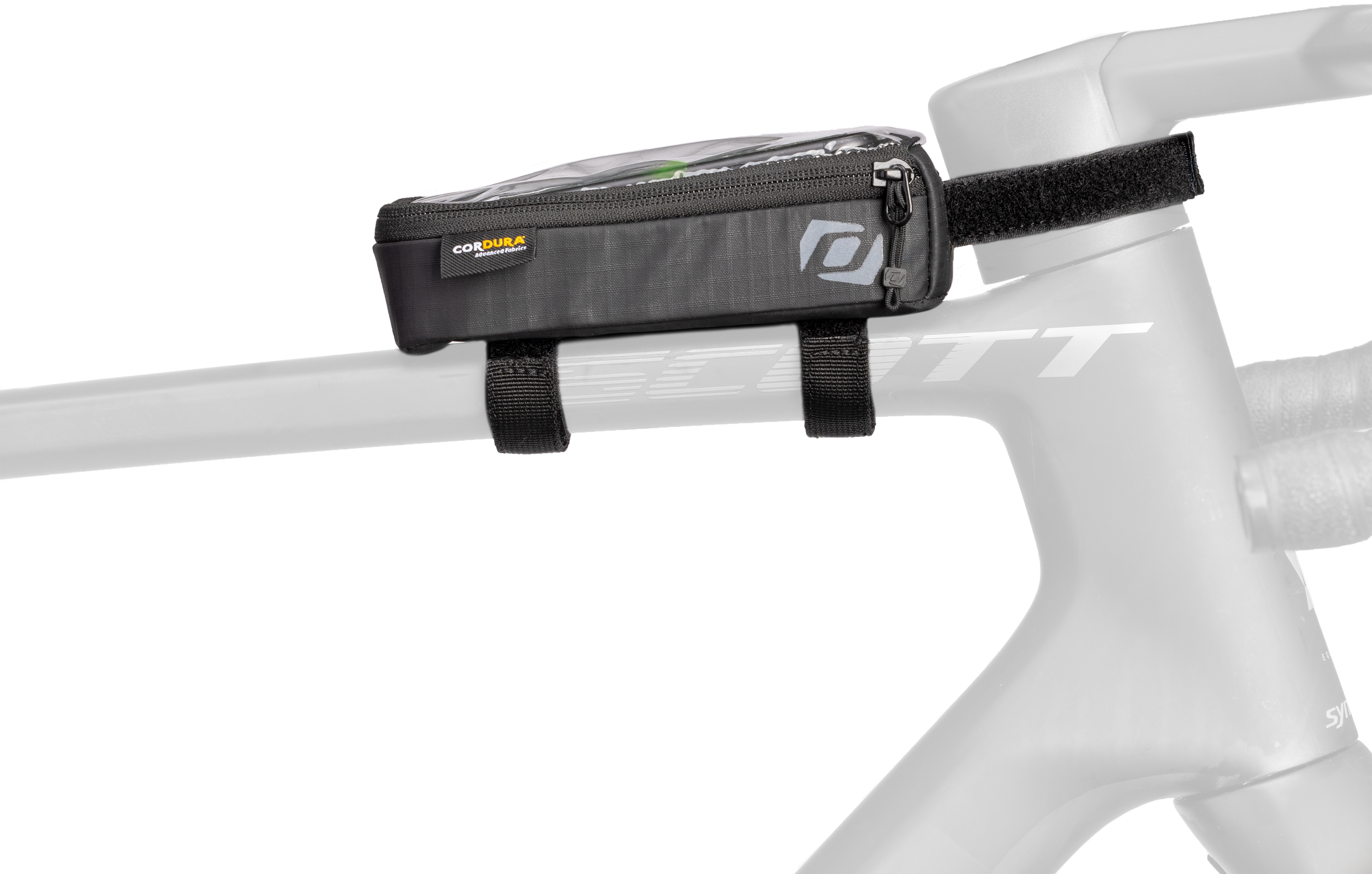 Tilbehør - Cykeltasker - Syncros Toptube Bag Ride Touch Screen Toptube-taske - Sort