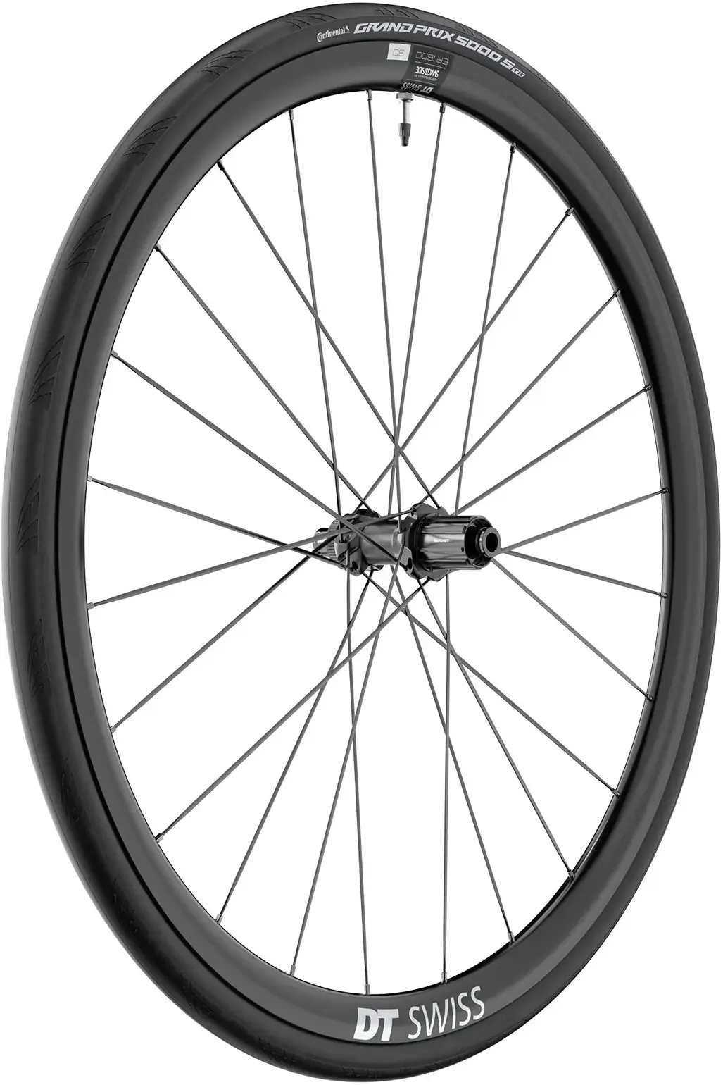 DT Swiss Wheel ER 1600 Spline 30 (Inkl. Dæk & Slange) 700c Rear - Shimano/SRAM