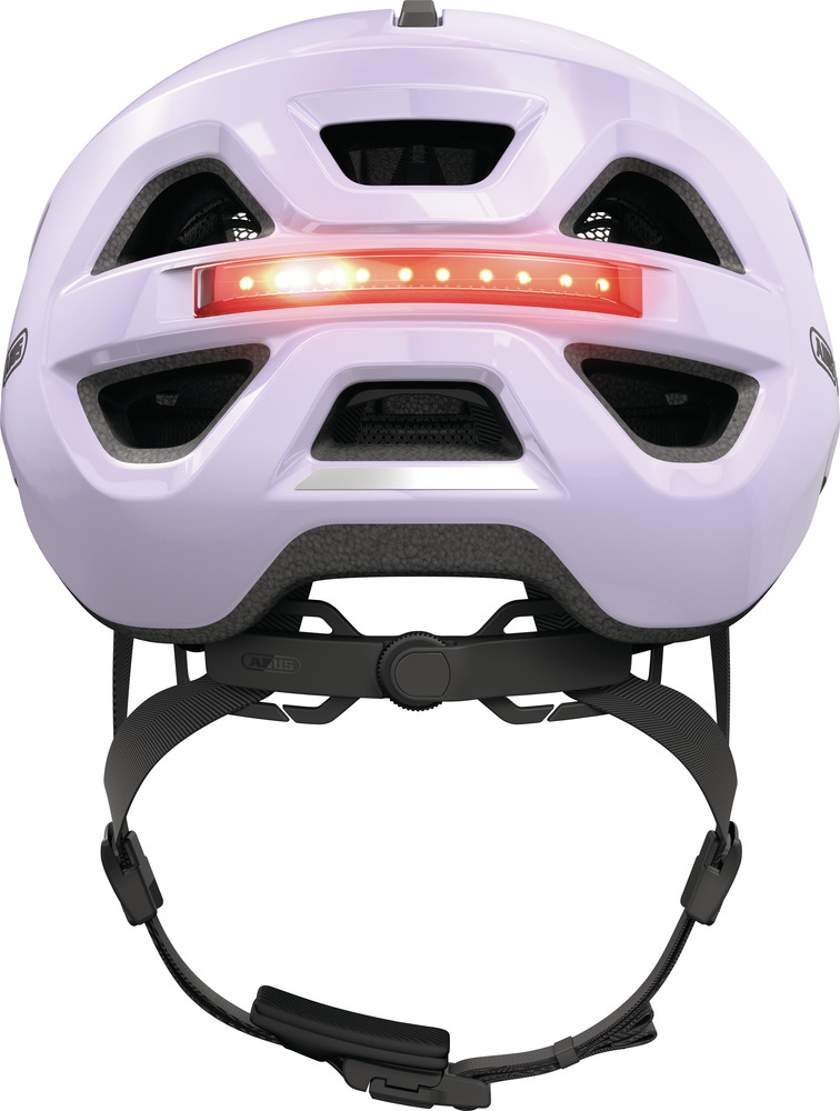 Beklædning - Cykelhjelme - Abus Hjelm Urban-I 4.0 m. LED - Light Lavender