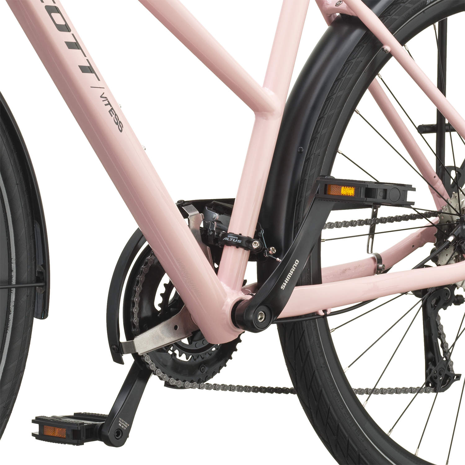 Cykler - Damecykler - Scott Vitess 25 Slope 2027 - Dogwood Pink