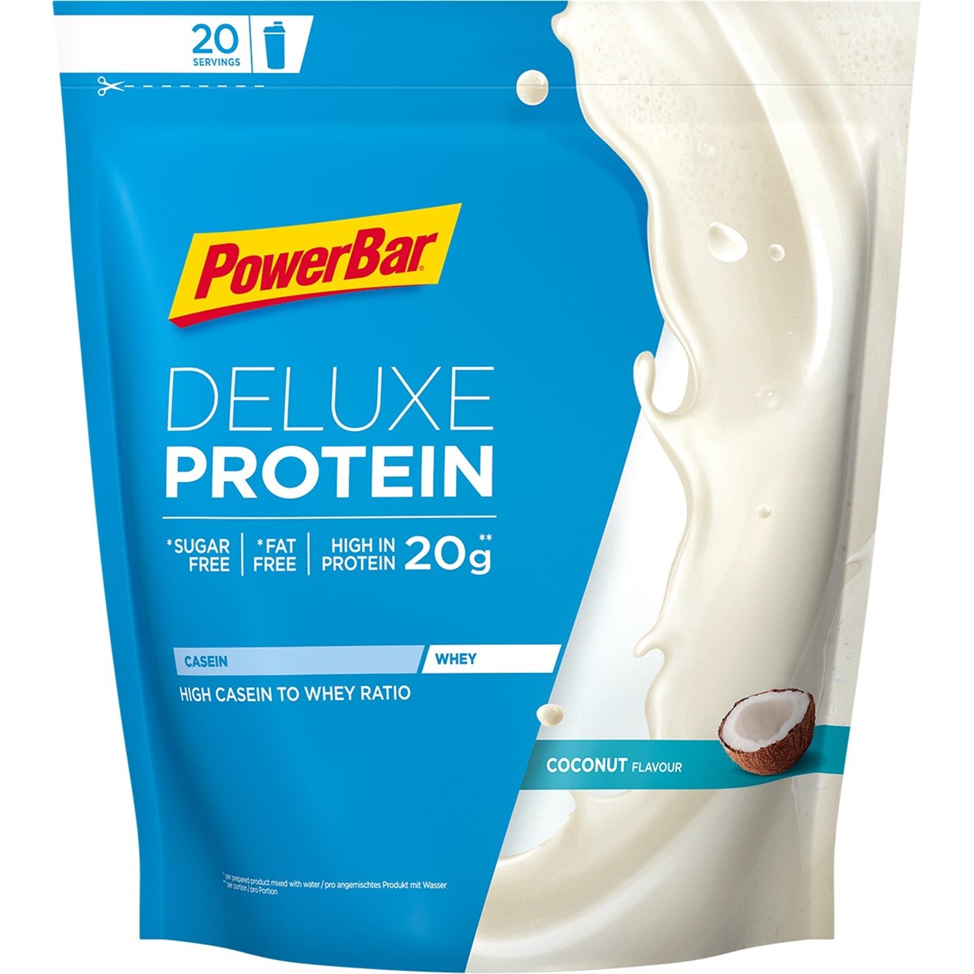 Billede af Powerbar Protein Deluxe 80% - Protein pulver - Coconut 500g