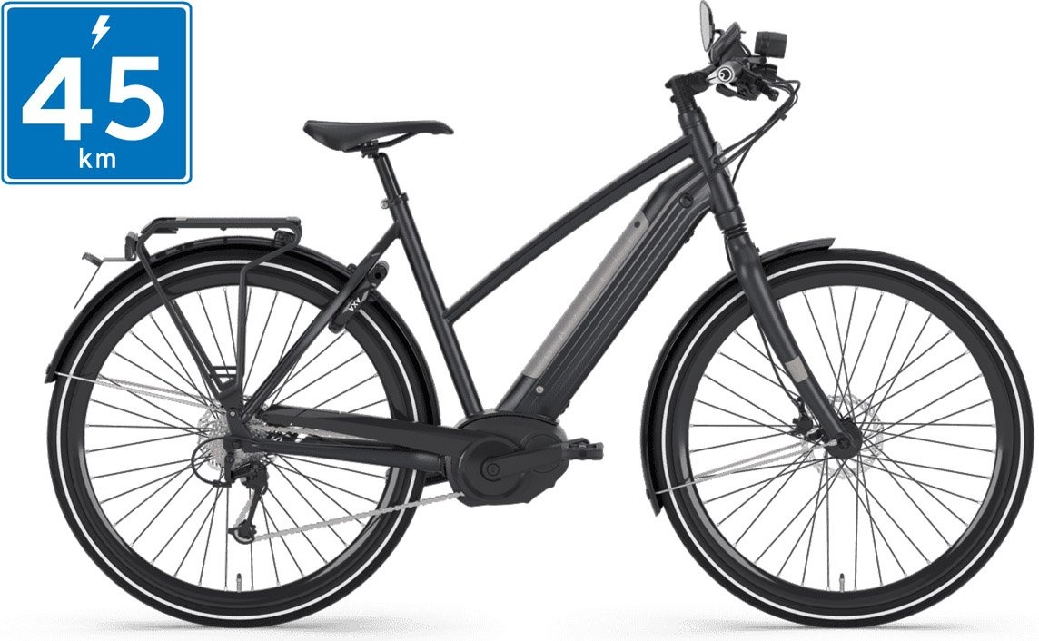 Cykler - Elcykler - Gazelle Cityzen S10 Dame 2019 (45 km/t Speed Pedelec)