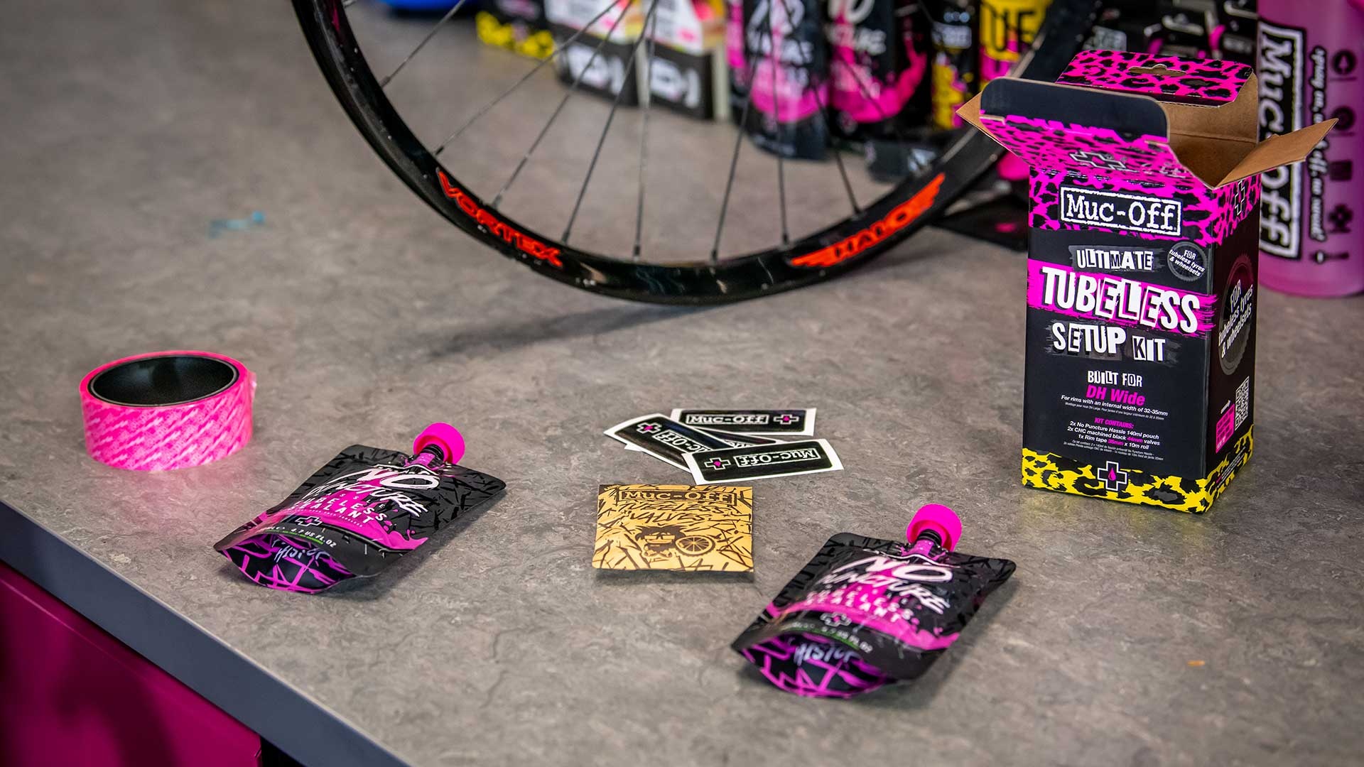 Reservedele - Tubeless - Muc-Off Ultimate Tubeless kit - Race 60