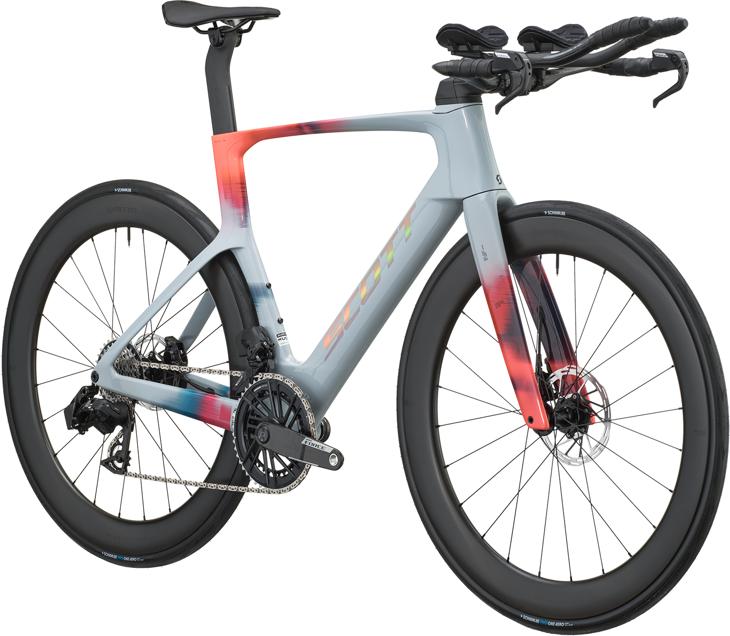 Cykler - Racercykler - Scott Foil RC TRI 2027 - Narwal Grey