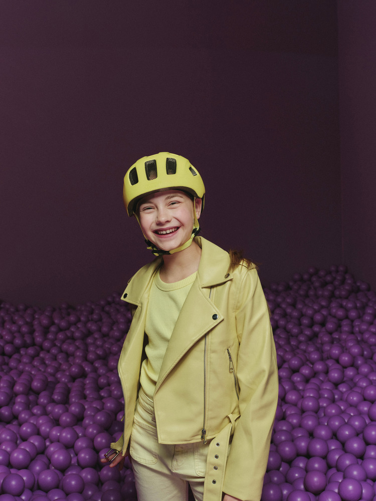 Beklædning - Cykelhjelme - Abus Youn-I 2.0 m. LED lys - Champagne Gold