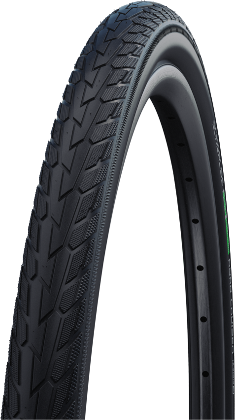 Schwalbe Road Cruiser Standard 27x1 1/4 (28/32-630) - Sort Schwalbe Road Cruiser Standard 27x1 1/4 (28/32-630) - Sort