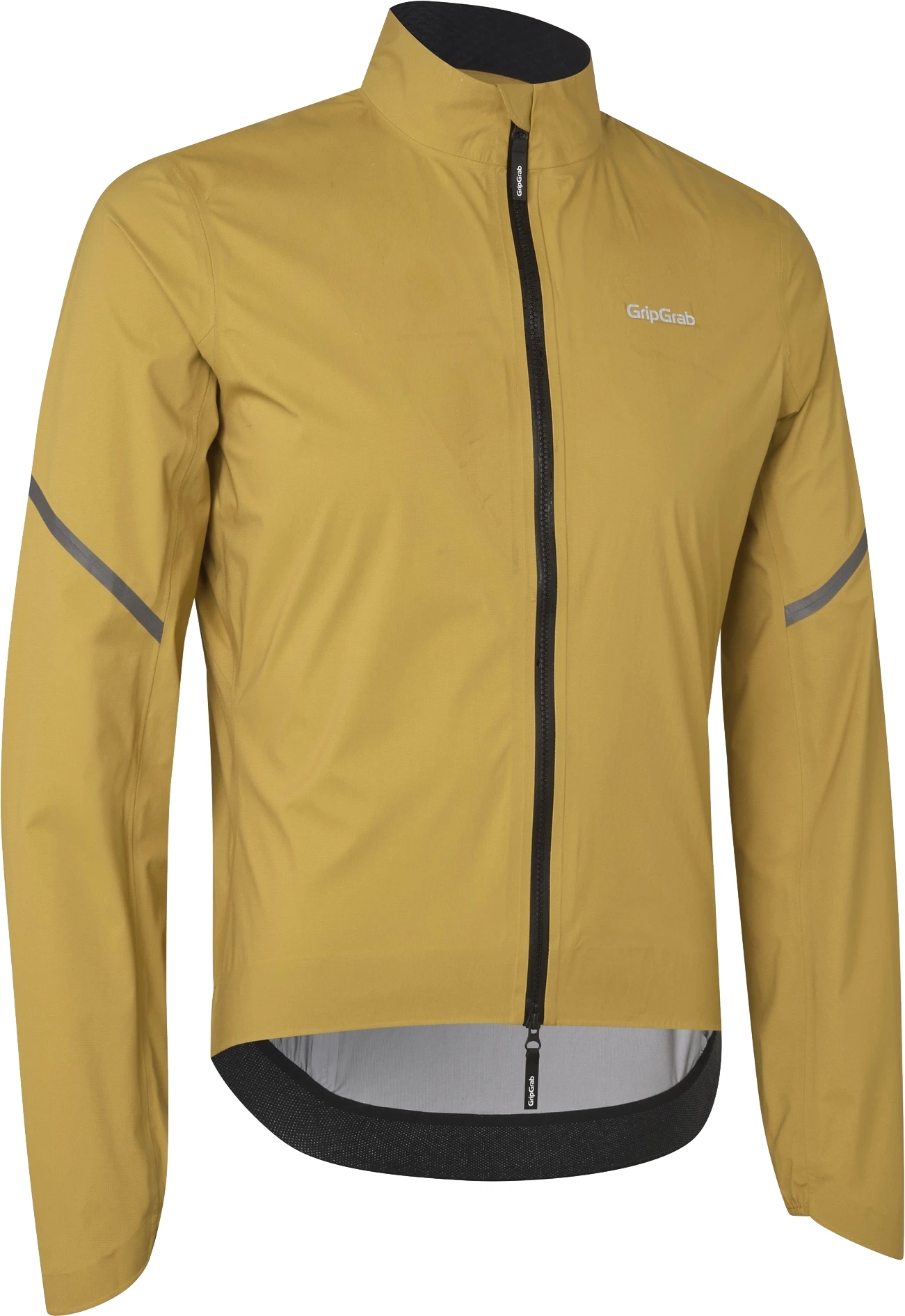 GripGrab Vandtæt PACR-letvægtsjakke - Mustard Yellow