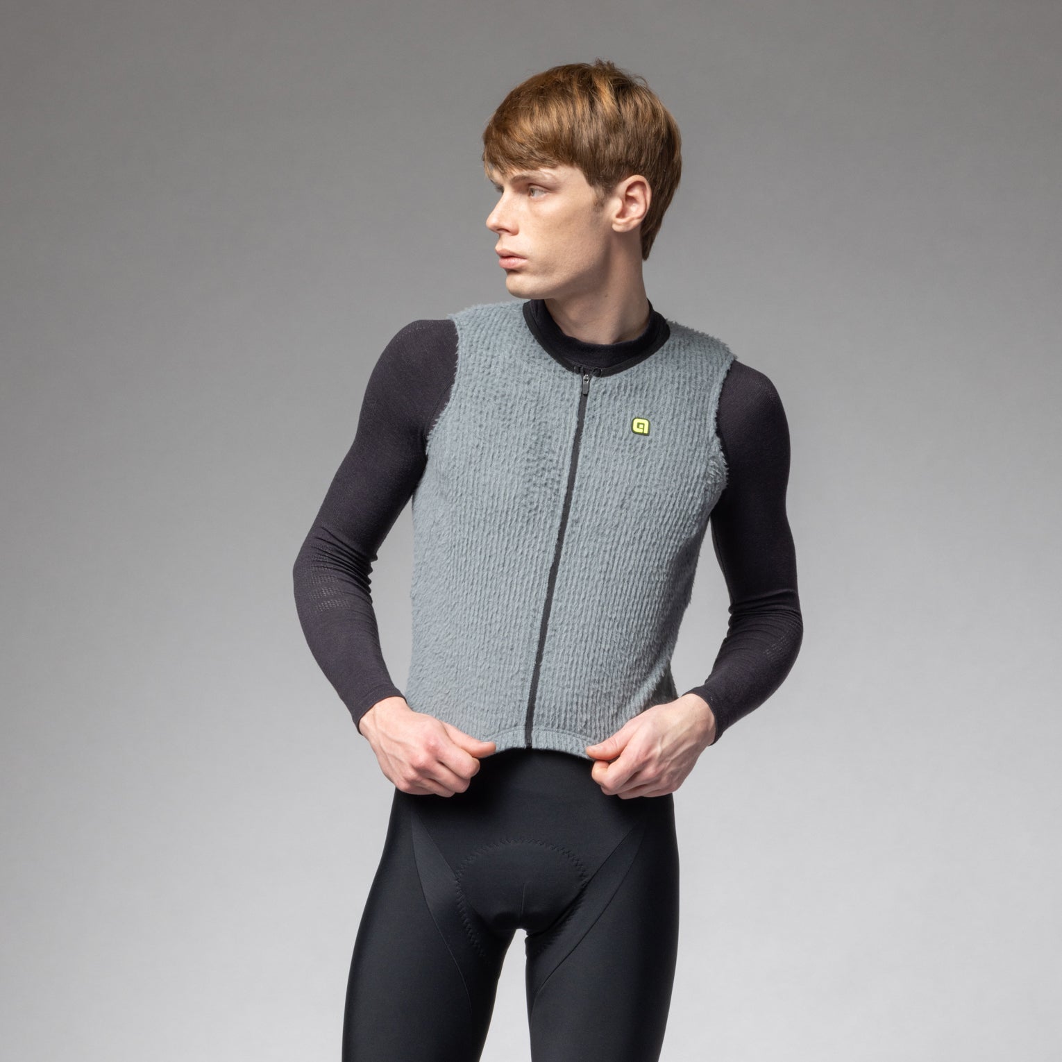 Beklædning - Regntøj & Vindtøj - Alé ALPHA Gilet Vest - Grigio/Grey