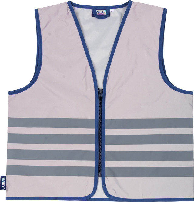 Abus Lumino Urban Kids Refleksvest - Sølv