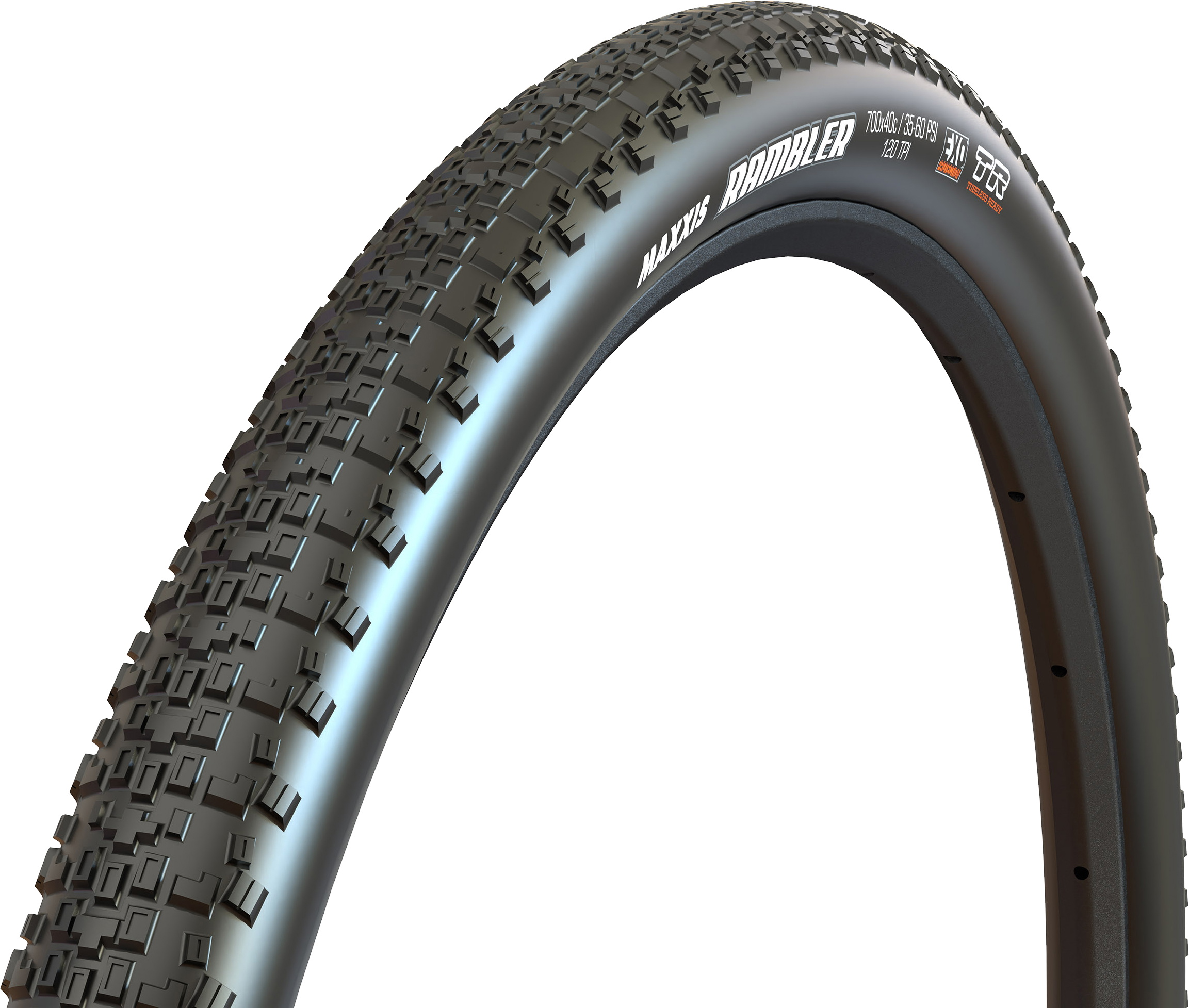 Maxxis Rambler 700x40c 120 TPI - Sort Maxxis Rambler 700x40c 120 TPI - Sort