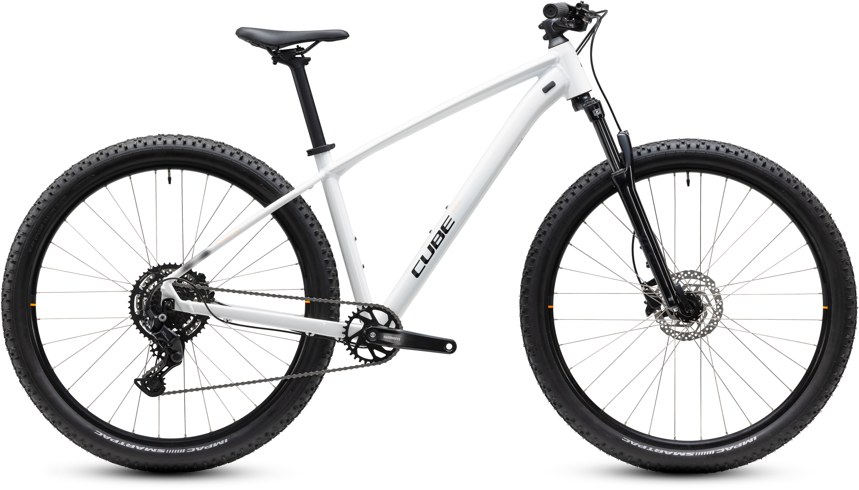 Cube Aim ONE 29" 2027 - Metallicwhite´n´Black
