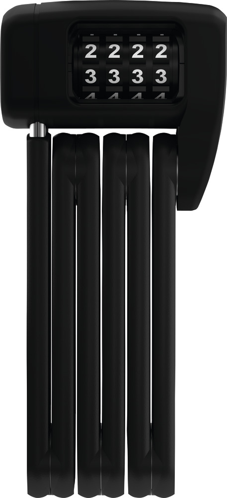 ABUS Abus Foldelås 6055 Bordo Lite Mini Combo - Sort Tilbehør > Cykellås > Foldelås