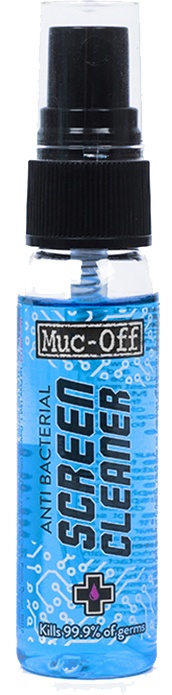 Se Muc-Off Antibacterial Screen Cleaner - Desinfektionsmiddel - 32 ml hos Cykelexperten.dk