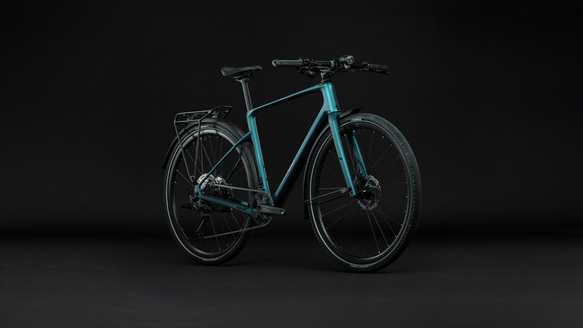 Cykler - Herrecykler - Cube Nulane C:62 SLX FE (Fully Equipped) Herre 2027 - Metallicpetrol´n´Black
