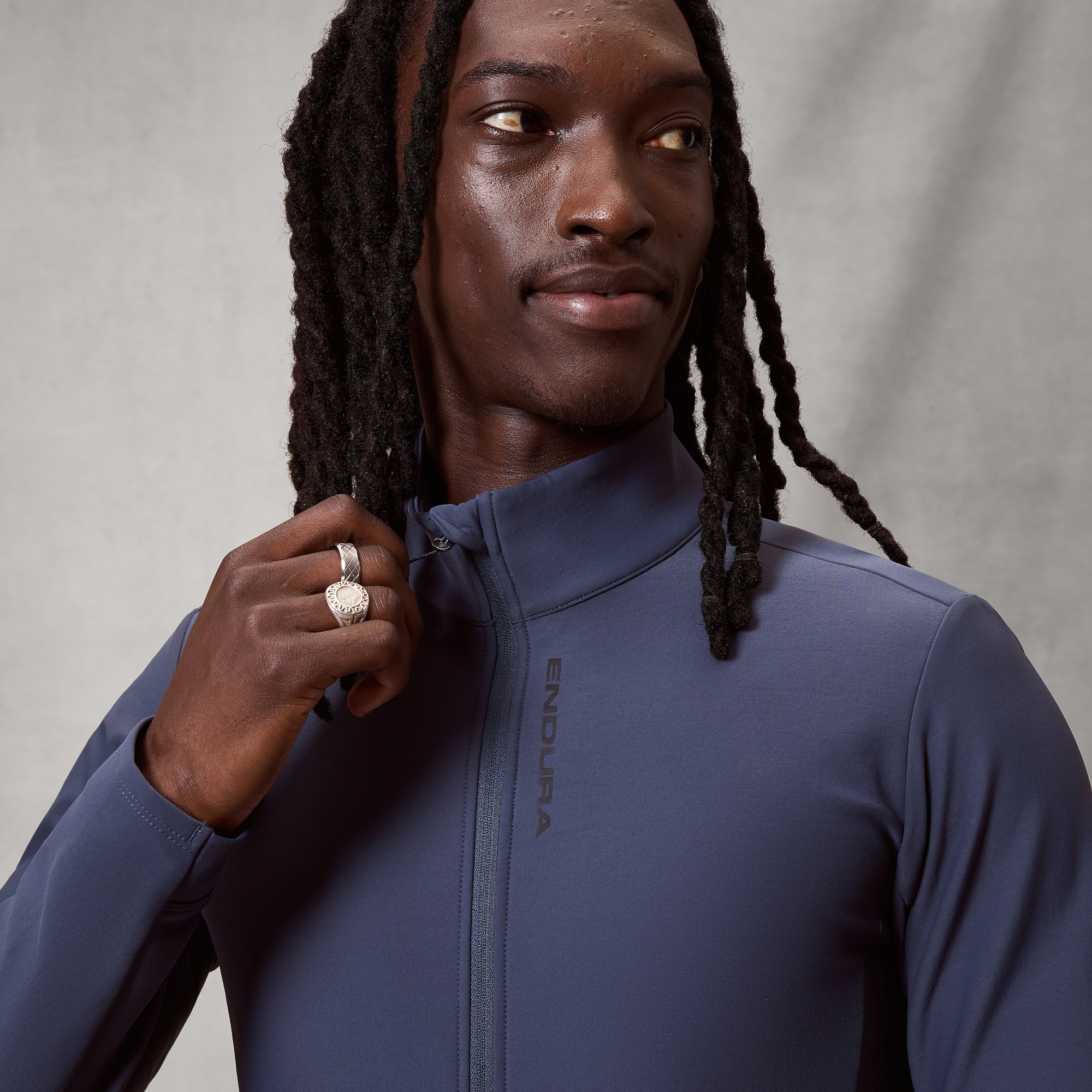 Beklædning - Cykeltrøjer - Endura Loop Ride L/S Jersey - Carbon Grey