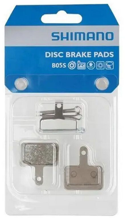 Bremseklods Shimano i sæt til Disk bremser Resin B05S