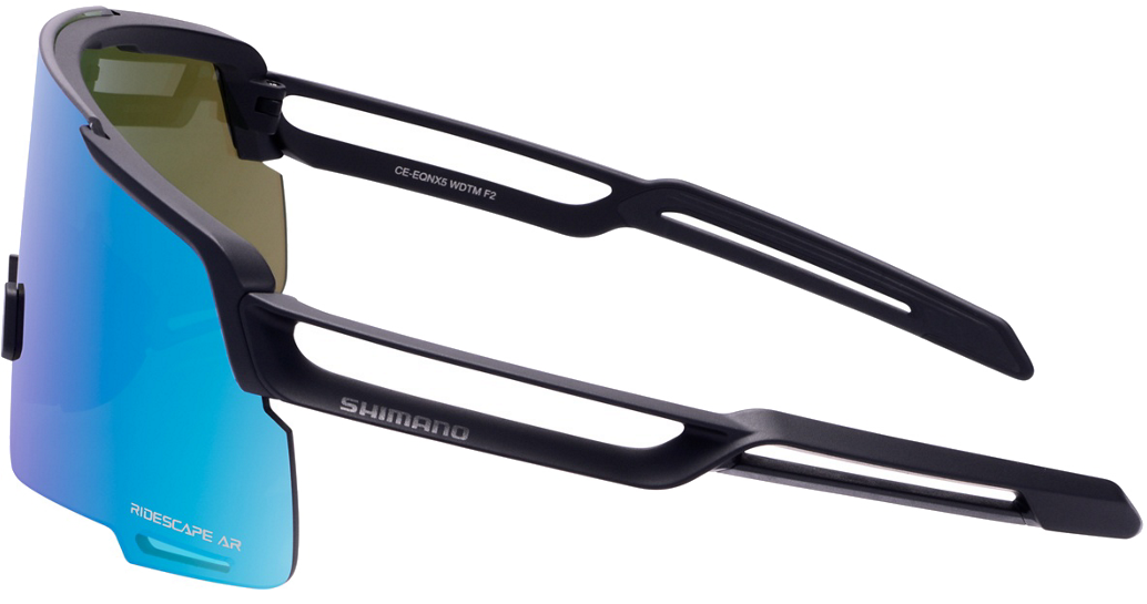 Beklædning - Cykelbriller - Shimano Equinox 5 Eyewear - Matte Black - Ridescape All Road