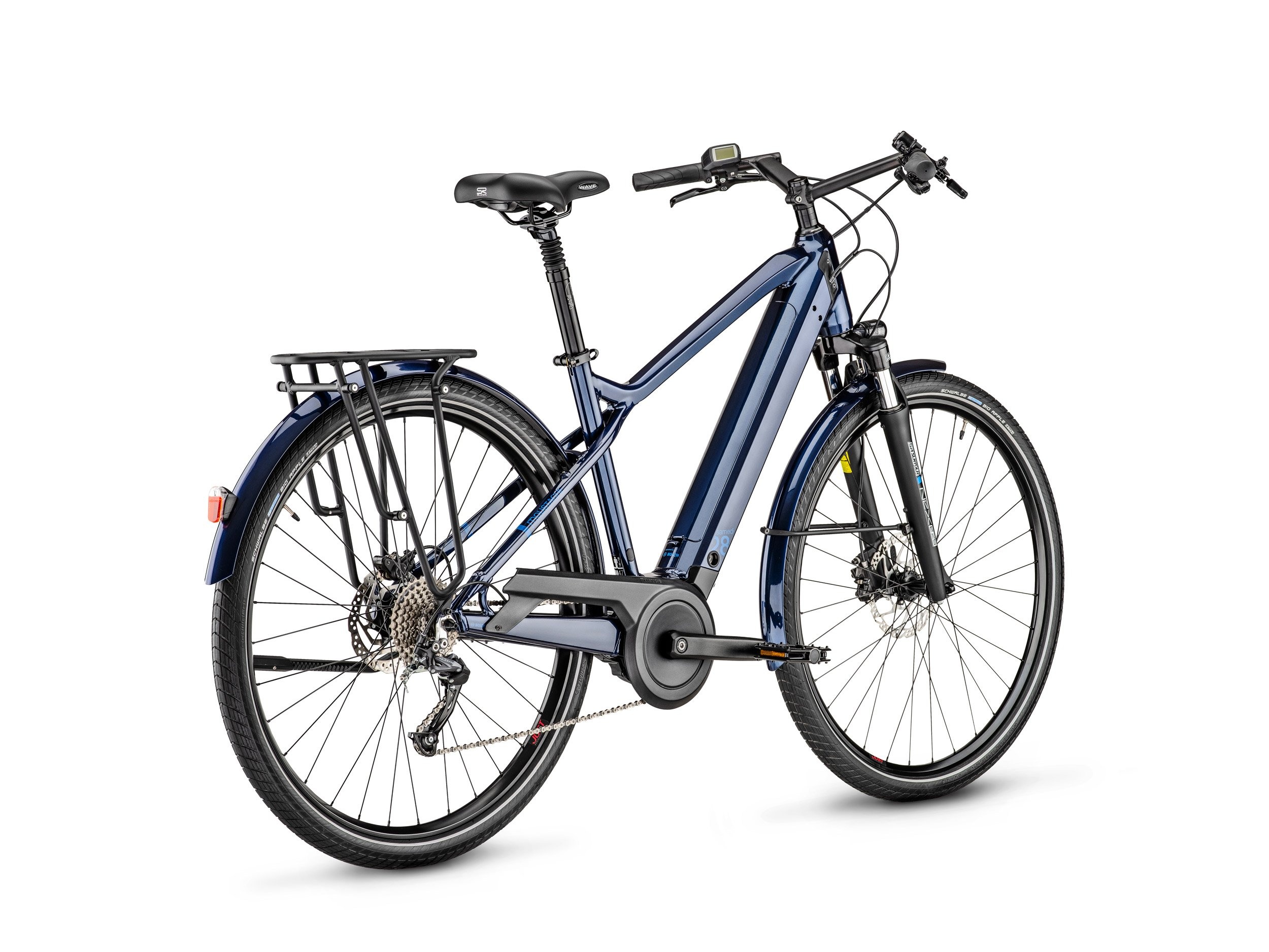 Cykler - Elcykler - Moustache Samedi 28.2 Herre 2020 - Blå