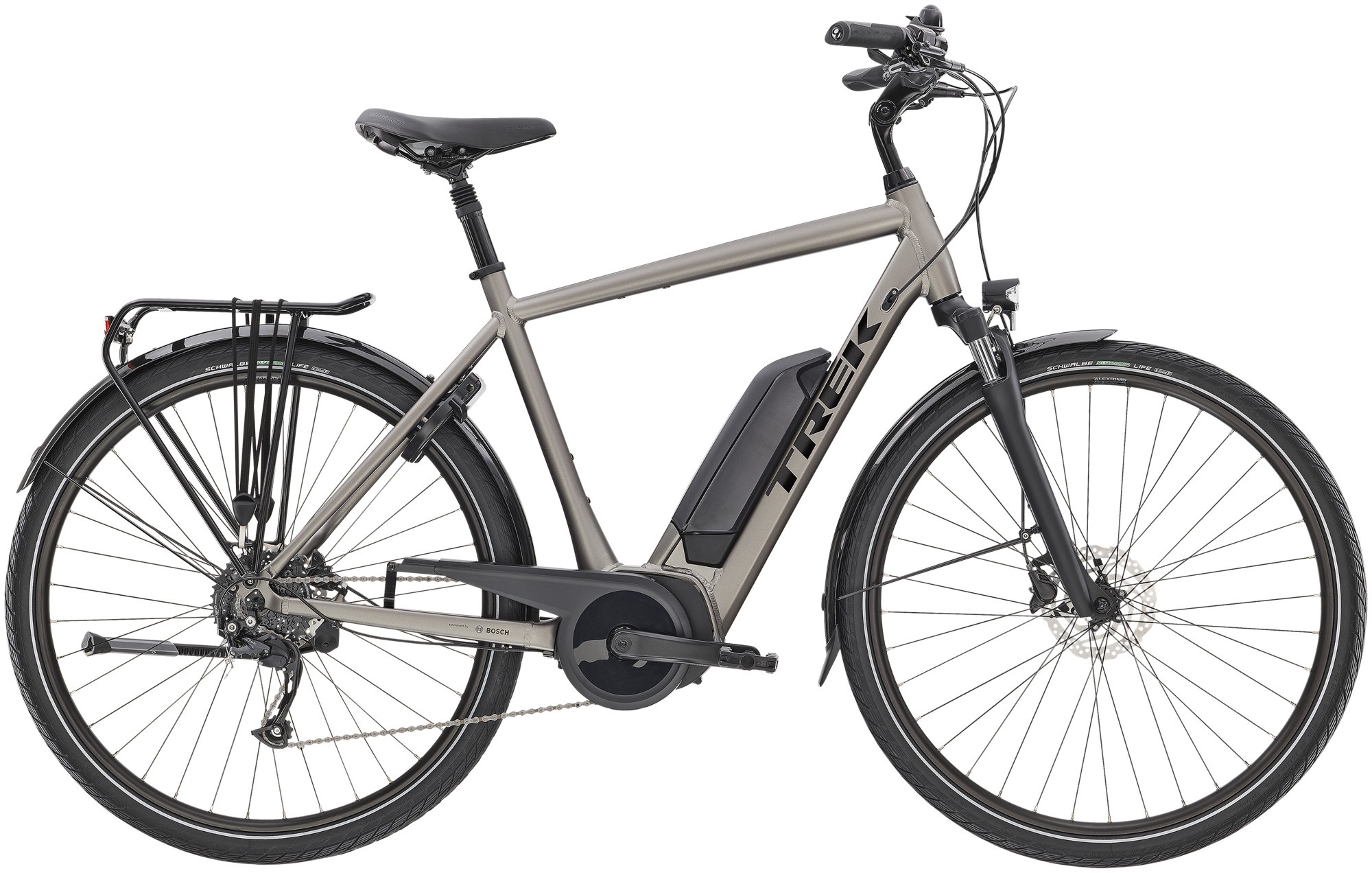 Cykler - Elcykler - Trek Verve+ 2 Herre 2021 - Grå