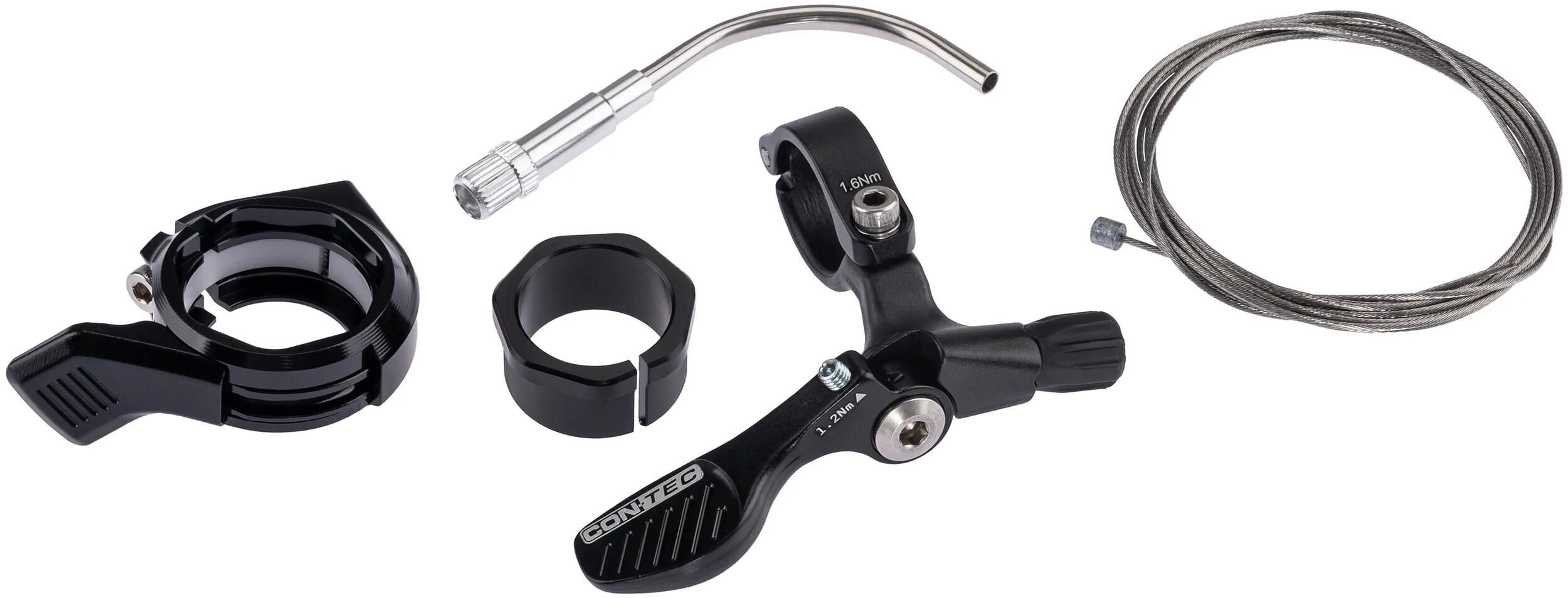 Reservedele - Sadelpind - Con-Tec "Drop-A-Gogo II" Justerbar Sadelpind ø30.9 mm / 285mm-620mm / 50mm-230mm