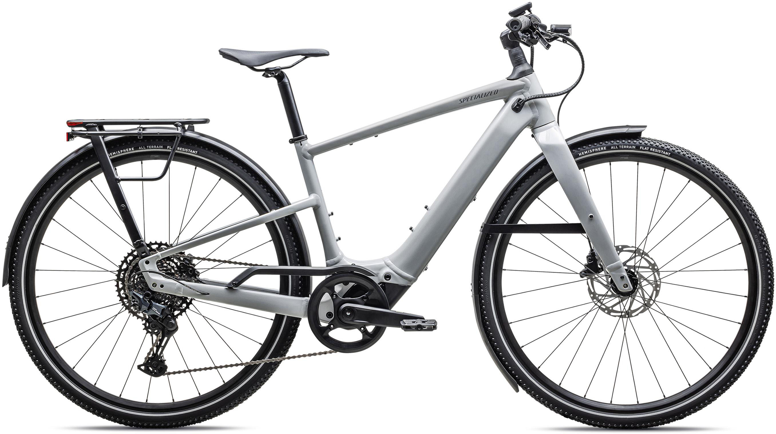 Specialized Turbo Vado SL 2 5.0 2026 - Gloss Dove Gray / Cool Grey Frost
