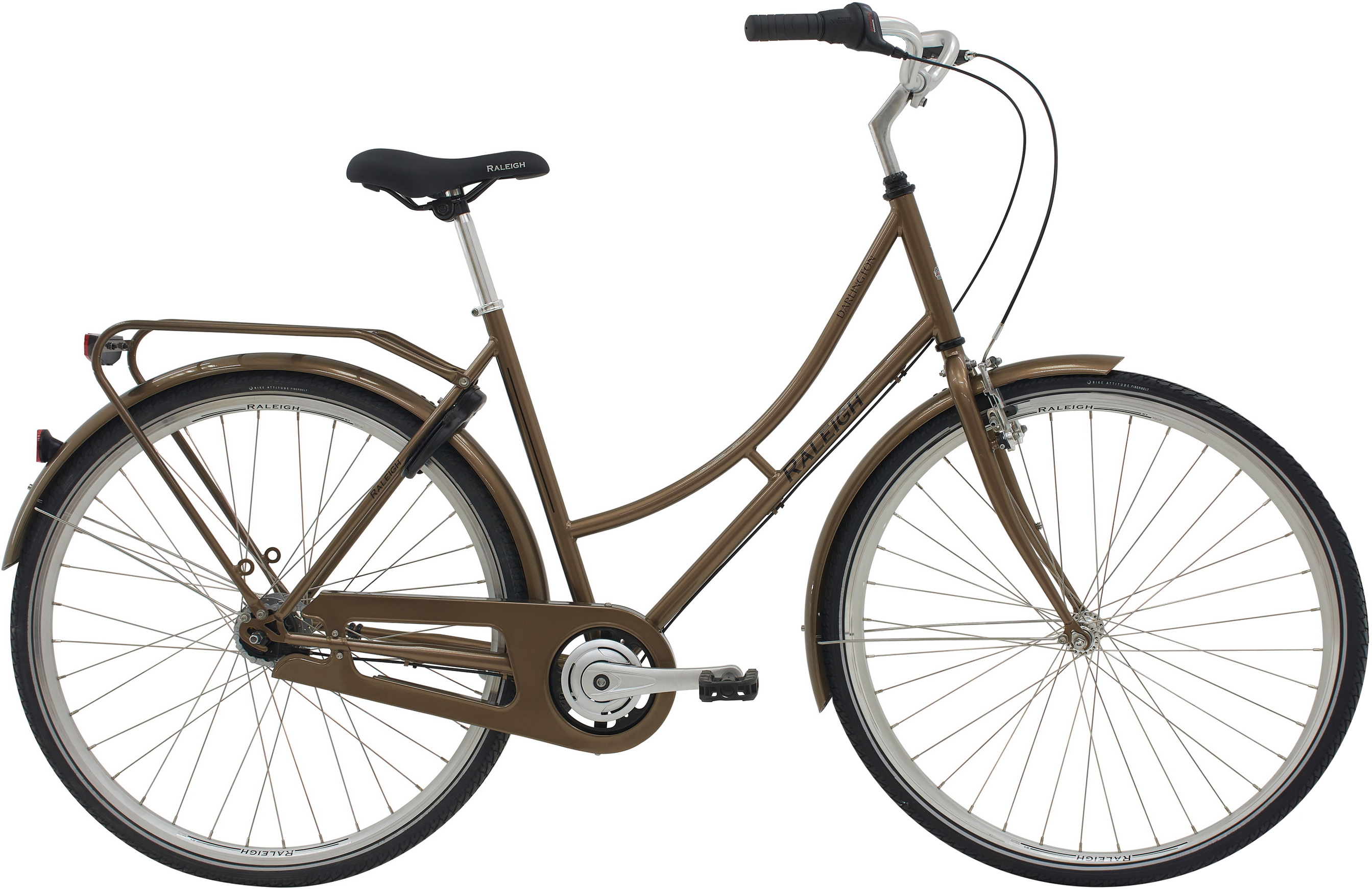 Raleigh Darlington Dame 7g Fodbremse 2025 - Blank Kobber