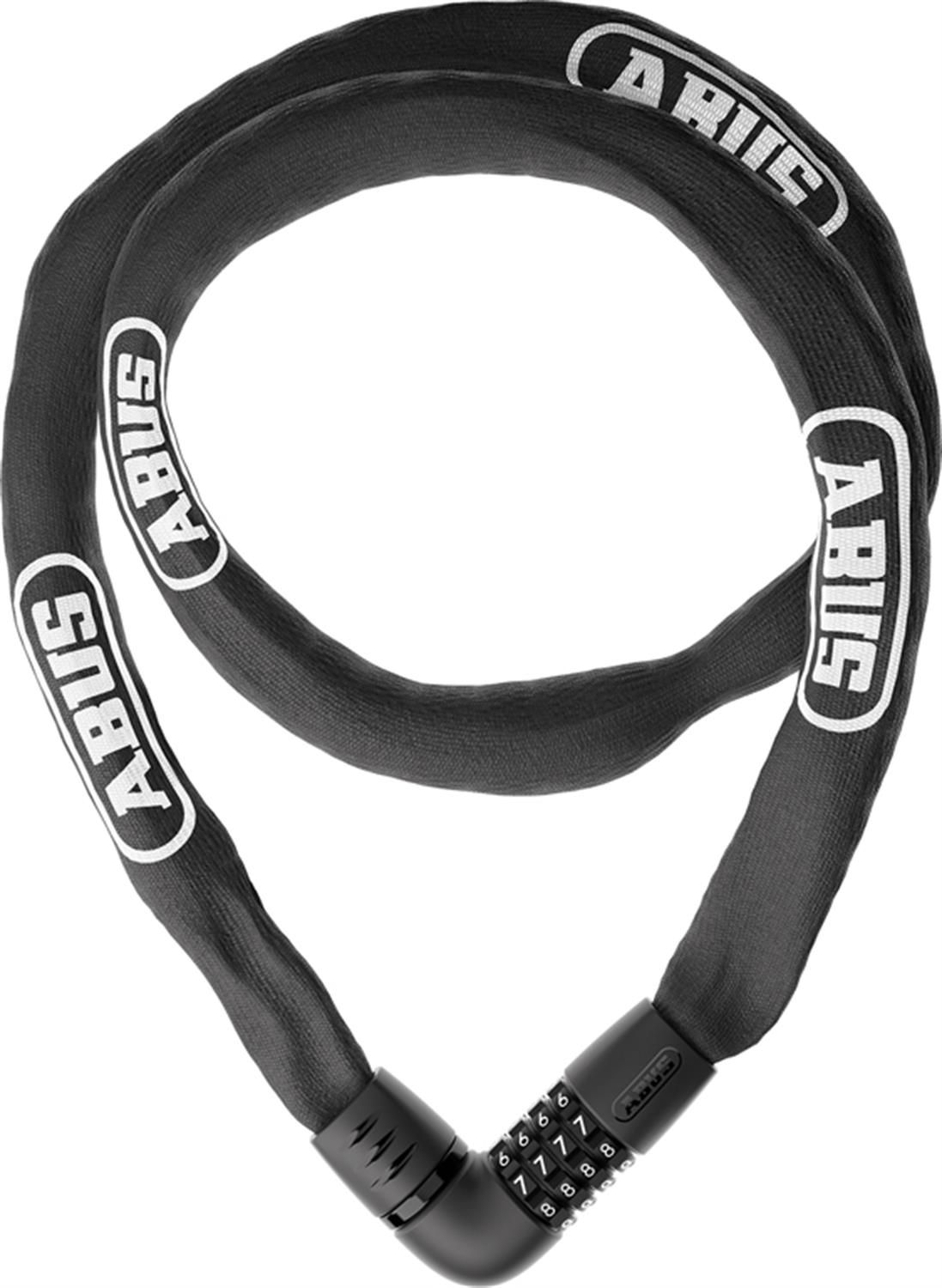 Abus Kædelås 6807C Tresor Combo - 140cm - Black