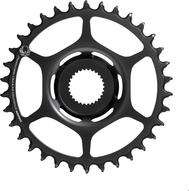SRAM X-SYNC Klinge 34T til Bosch E-bike Motor Direct Mount 12 speed Sort