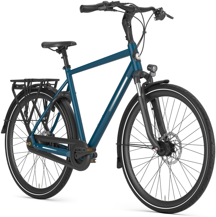 Cykler - Herrecykler - Gazelle Chamonix C7 Herre 2026 - Ink Blue