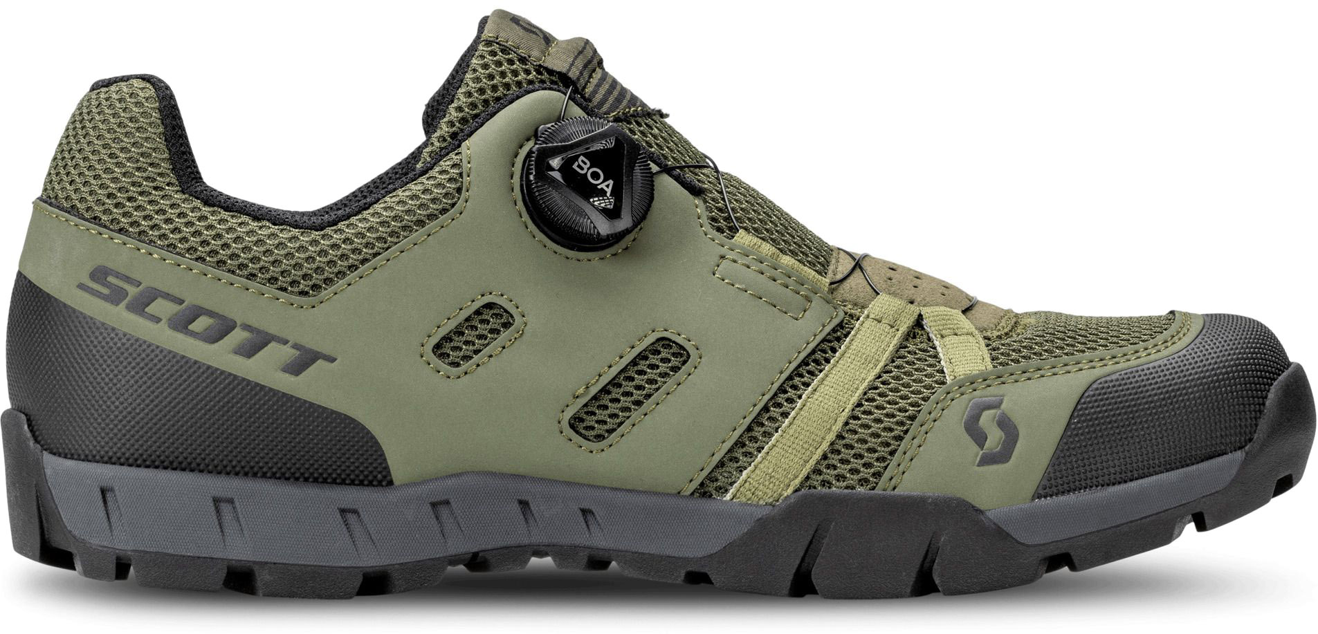 Beklædning - Cykelsko - Scott Sport Crus-r Boa Cykelsko - Fir Green/Black