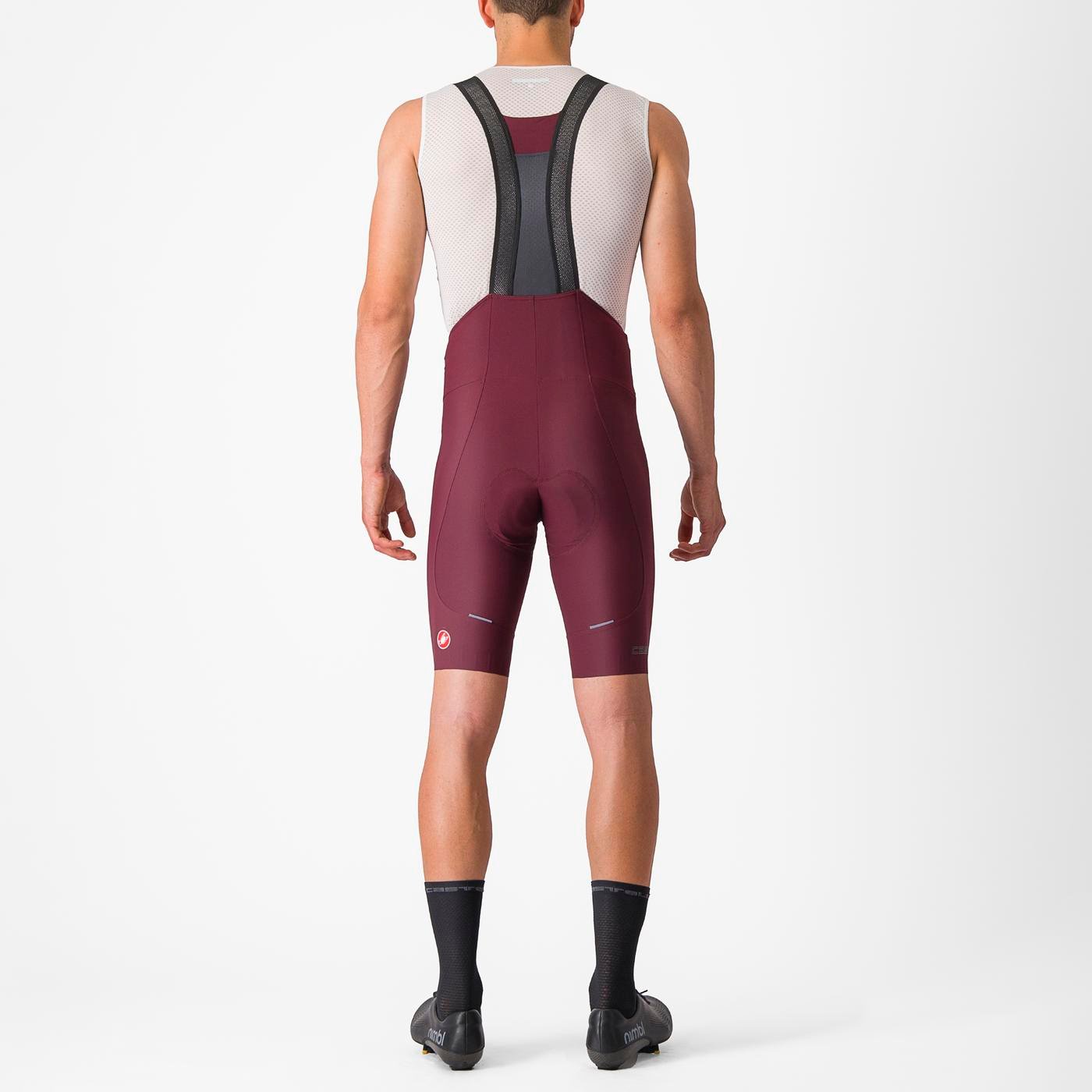 Beklædning - Cykelbukser - Castelli ESPRESSO BIBSHORT - Deep Bordeaux