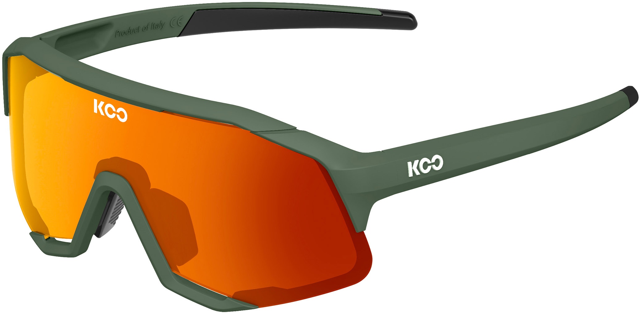 KOO Demos Cykelbriller - Grøn/Orange