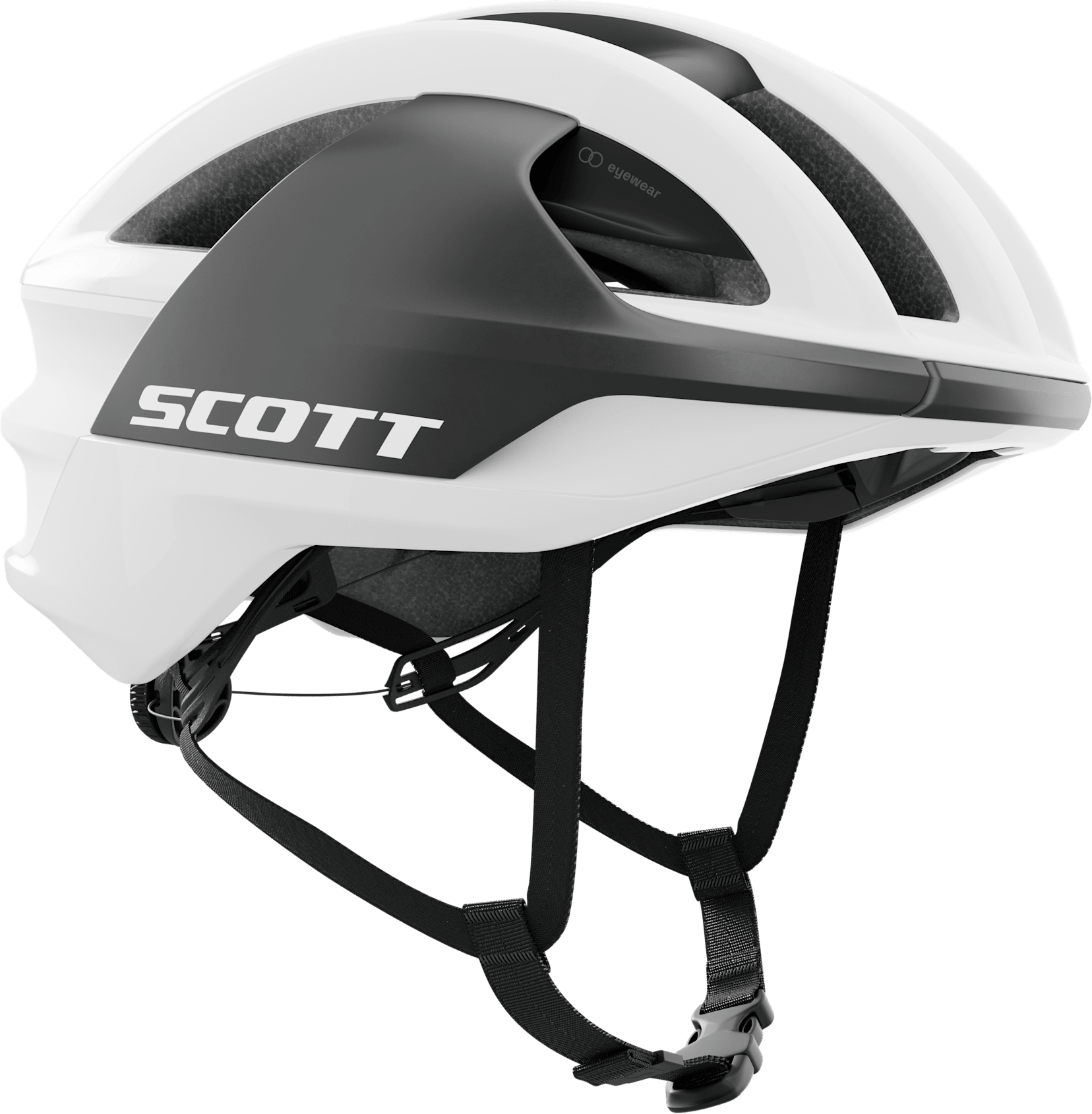 Scott Centric RC MIPS cykelhjelm - White/Black Scott Centric RC MIPS cykelhjelm - White/Black