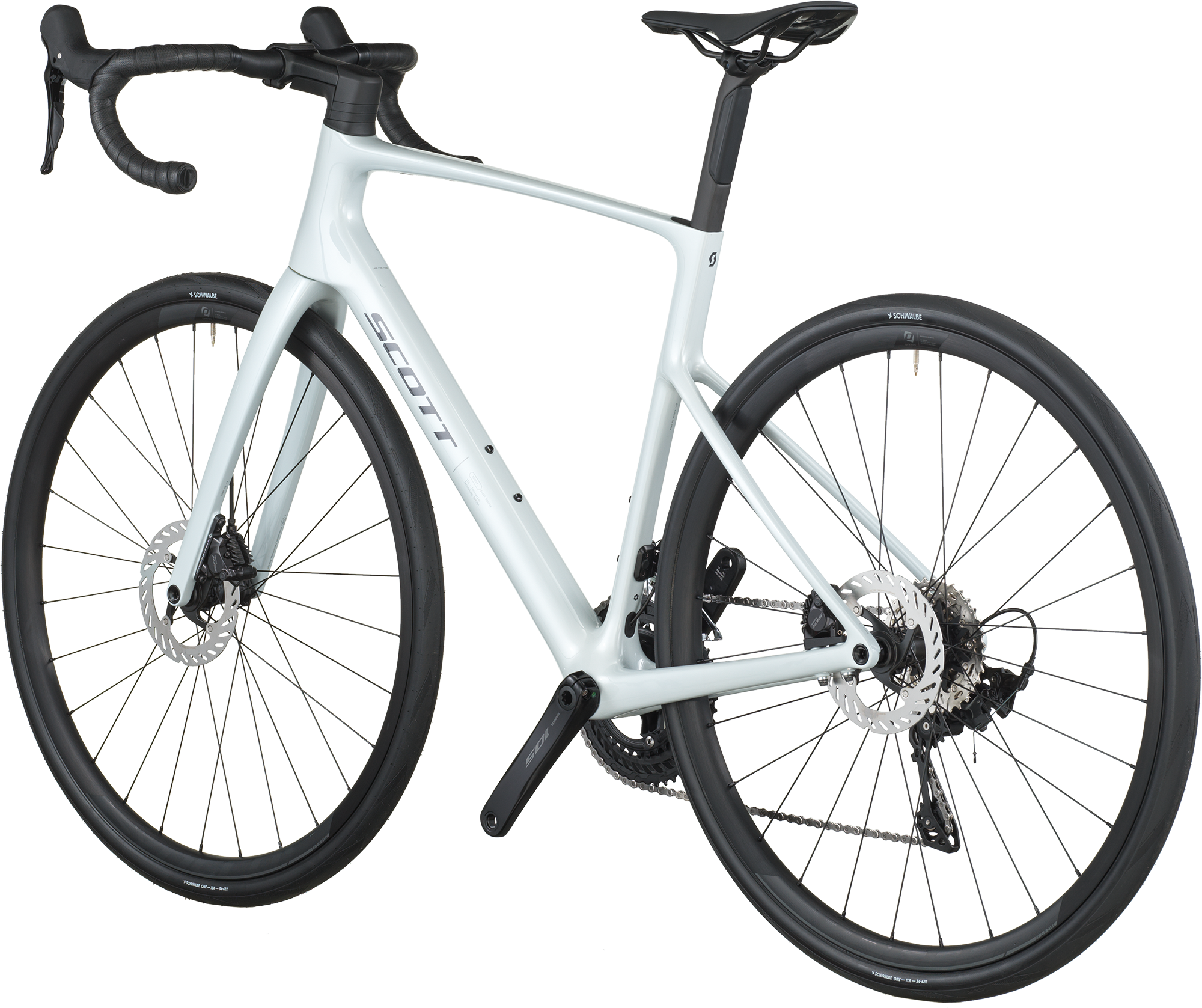 Cykler - Racercykler - Scott Addict 50 2026 - Cumulus White