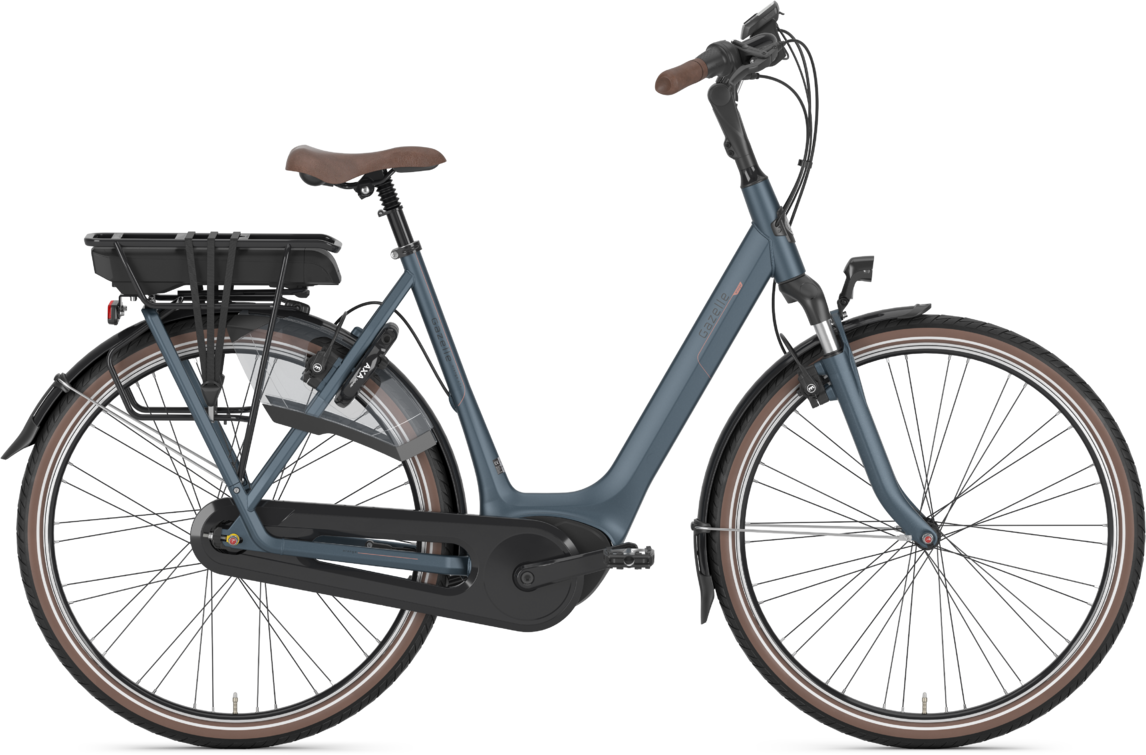 Gazelle ORANGE C7+ HMB 300wh Dame 2022 – Blå