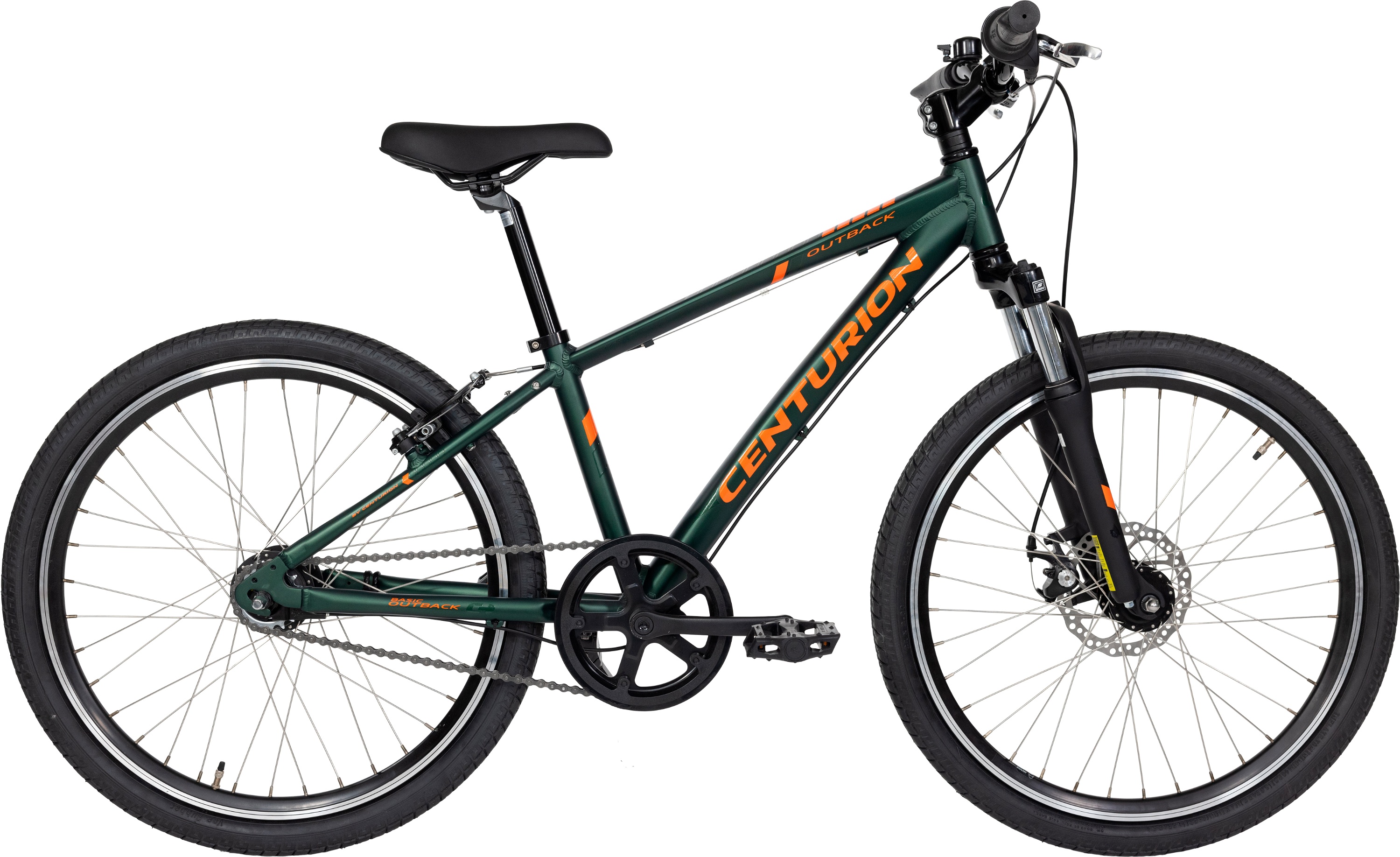 Cykler - Børnecykler - Centurion Basic Outback Dreng 24" 7g 2023 - Grøn