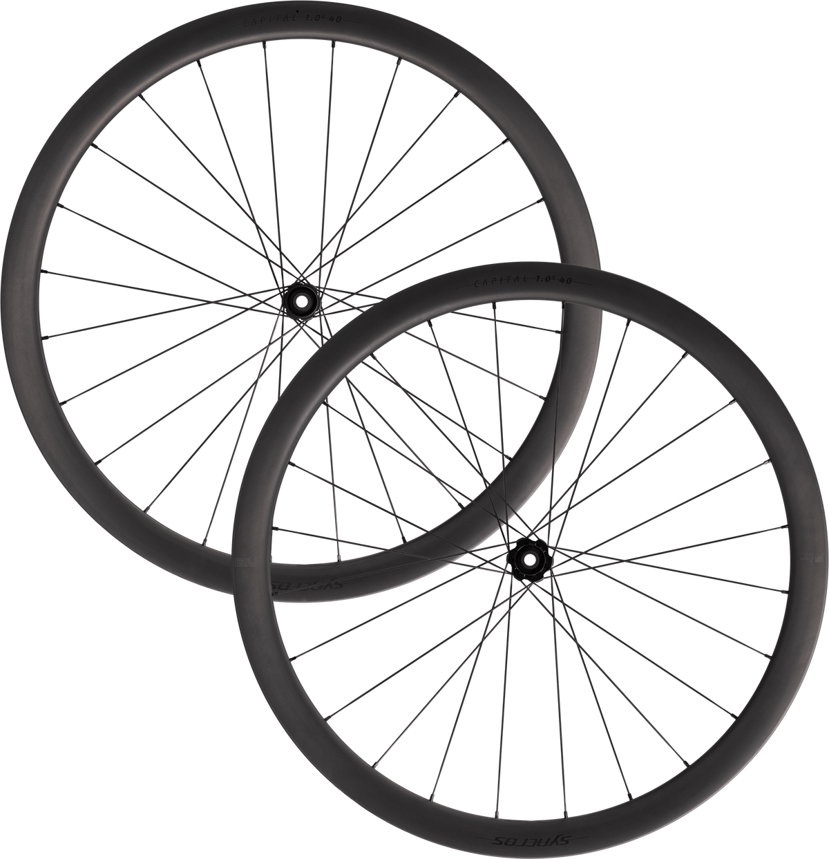 Syncros Wheelset Capital 1.0s 40 Hjulsæt - 700c - Sort