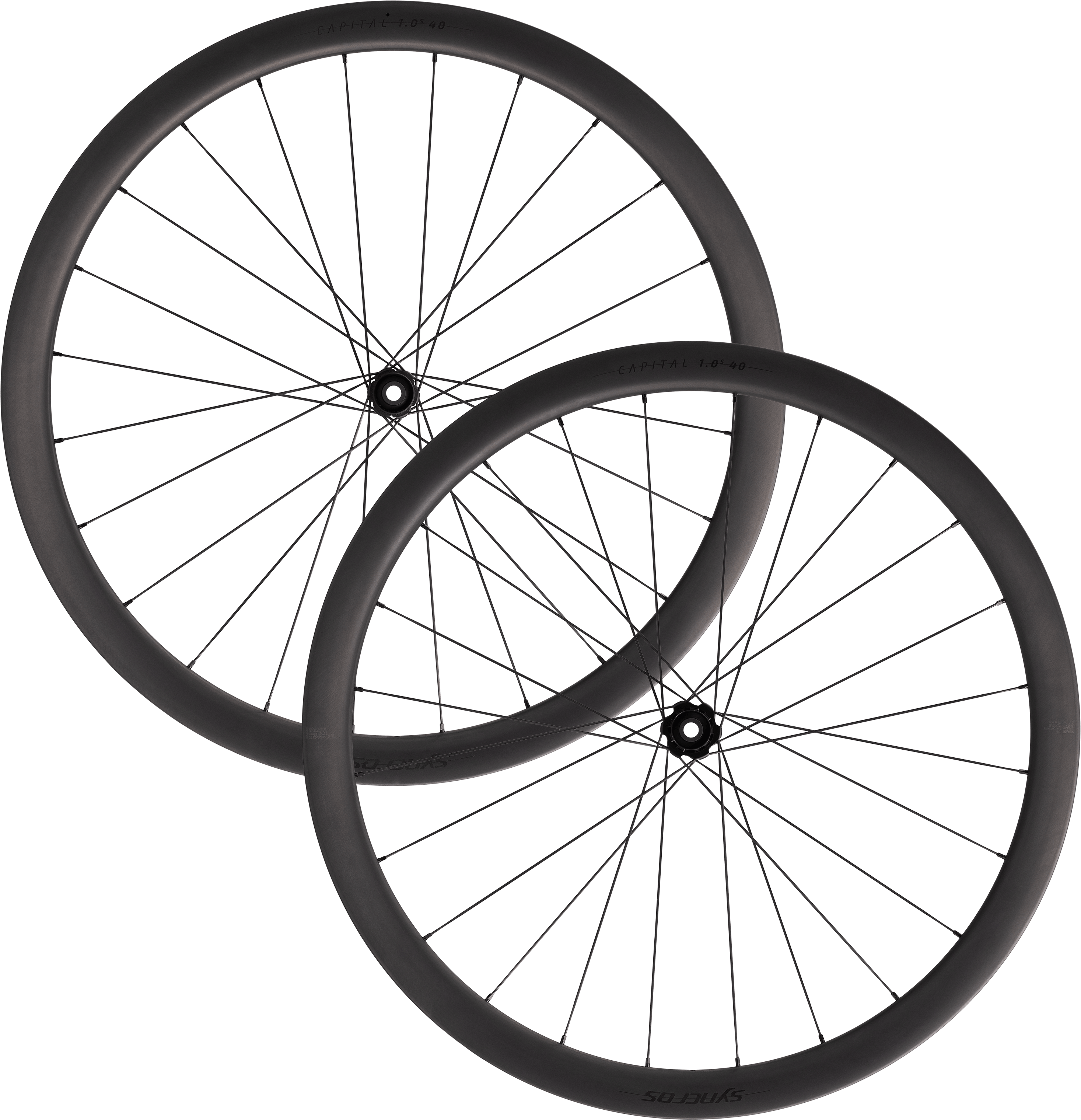 Syncros Wheelset Capital 1.0s 40 Hjulsæt - 700c - Sort Syncros Wheelset Capital 1.0s 40 Hjulsæt - 700c - Sort