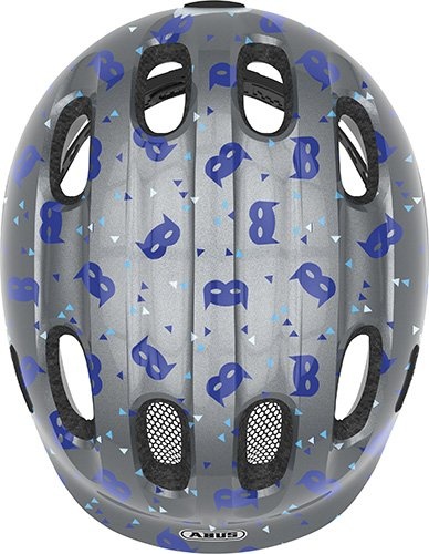 Beklædning - Cykelhjelme - Abus Smiley 2.1 Hjelm m. LED Lys - Blue Mask