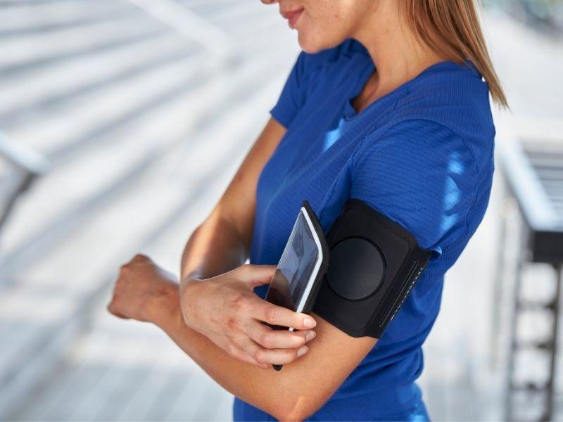 Tilbehør - Mobilholdere - Shapeheart Mobilholder til Løb 7cmx14cm Smartphone Holder (Medium)