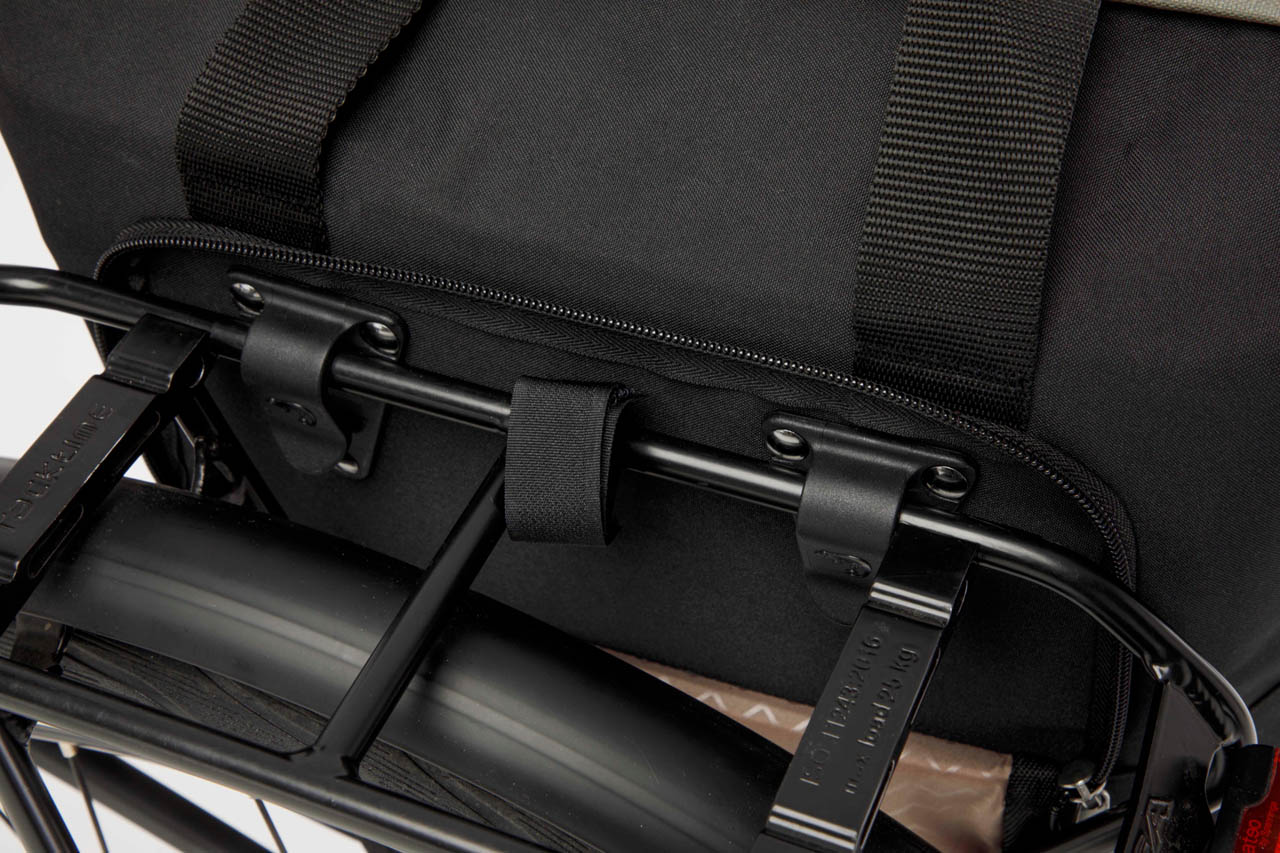 Tilbehør - Cykeltasker - New Looxs Oslo Shopper Kota Sidetaske - Army Black